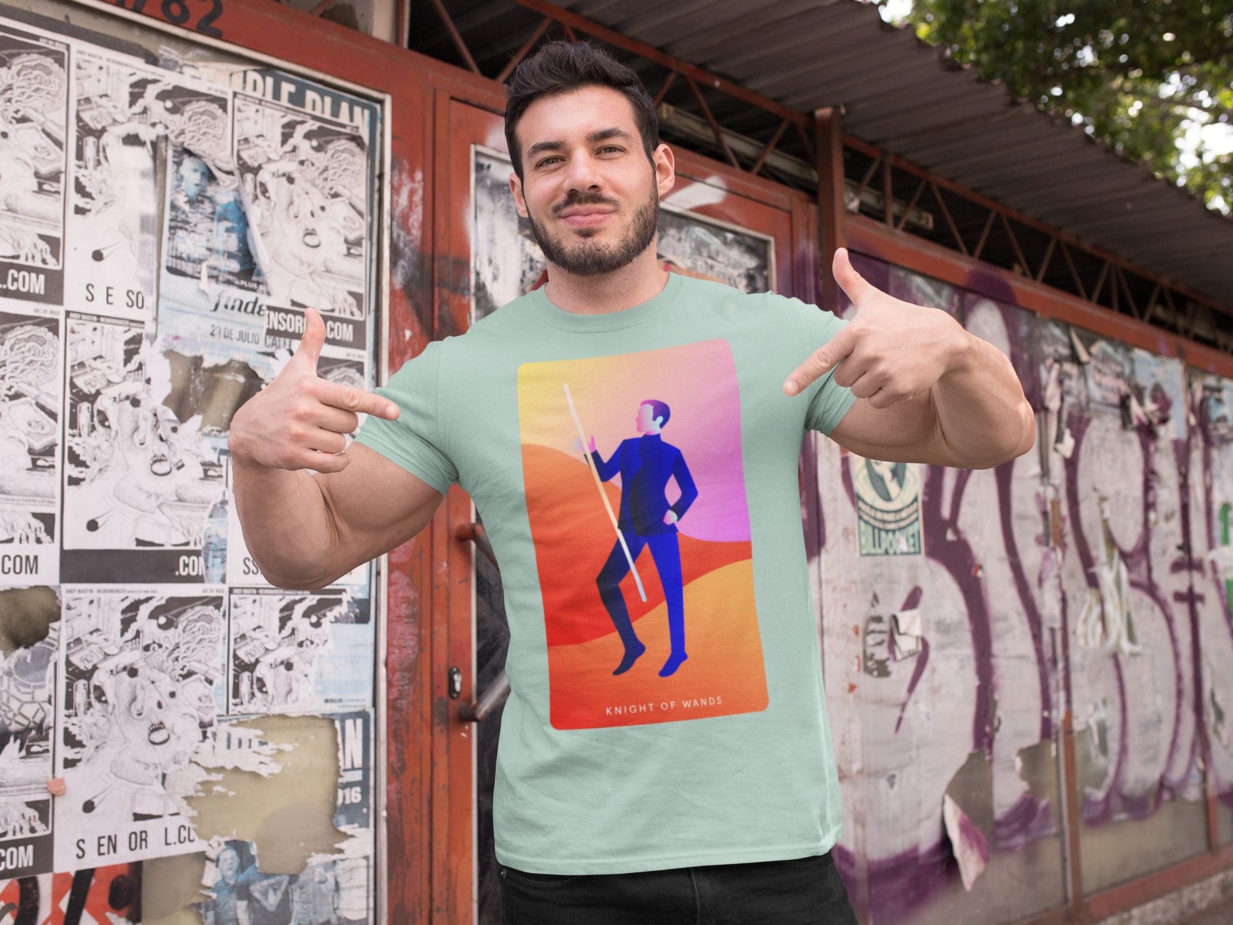 Knight of Wands T-shirt