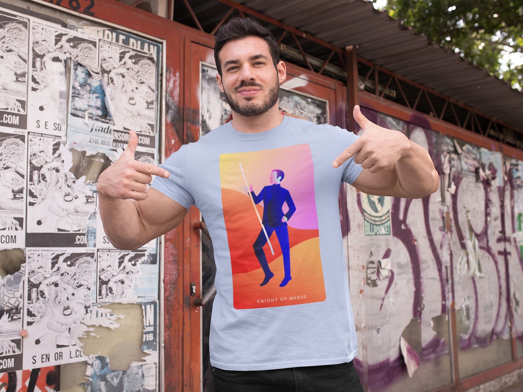 Knight of Wands T-shirt