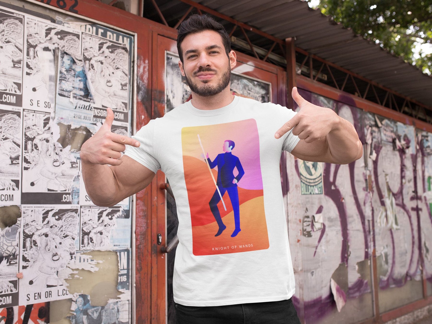 Knight of Wands T-shirt