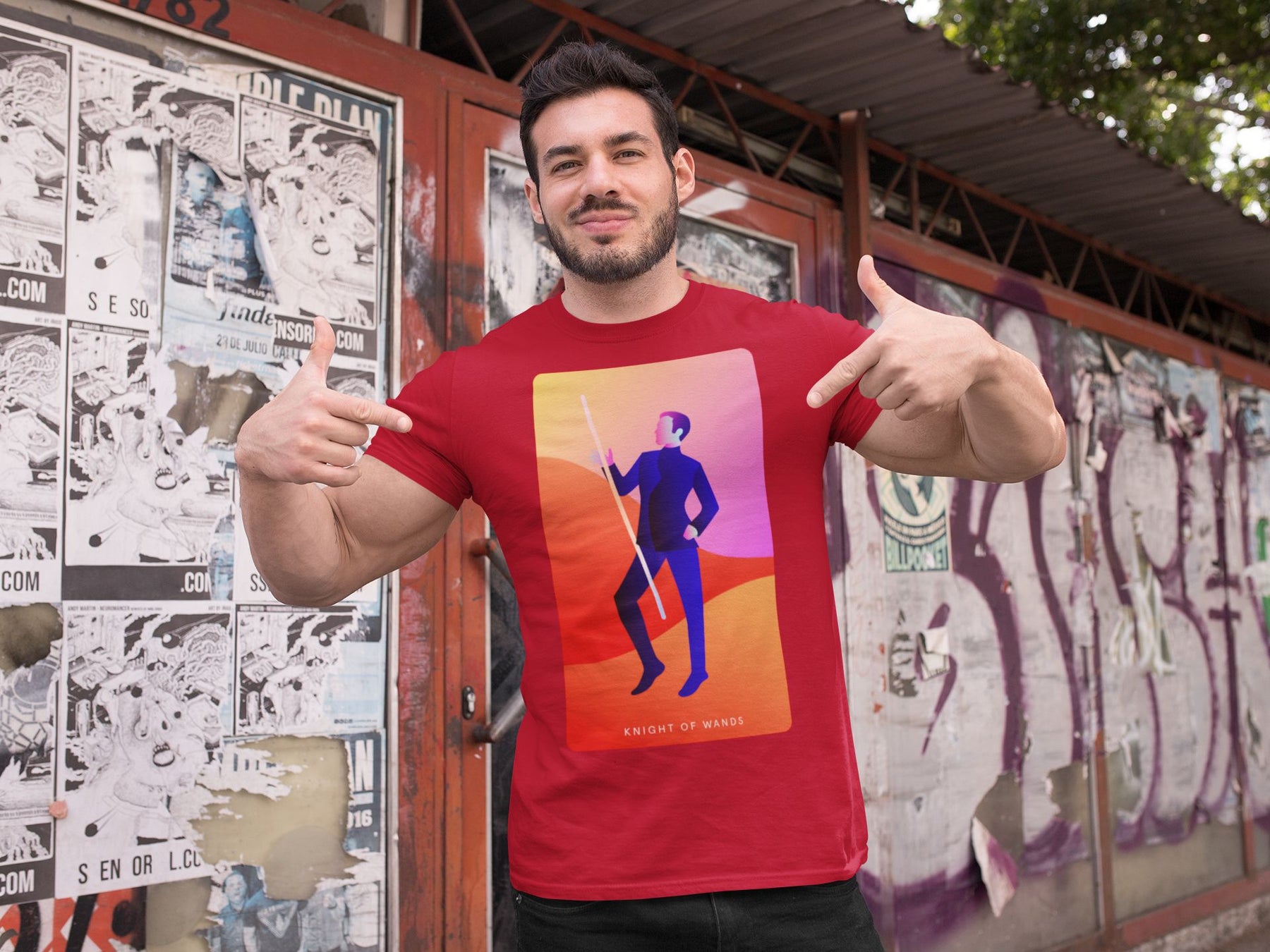 Knight of Wands T-shirt