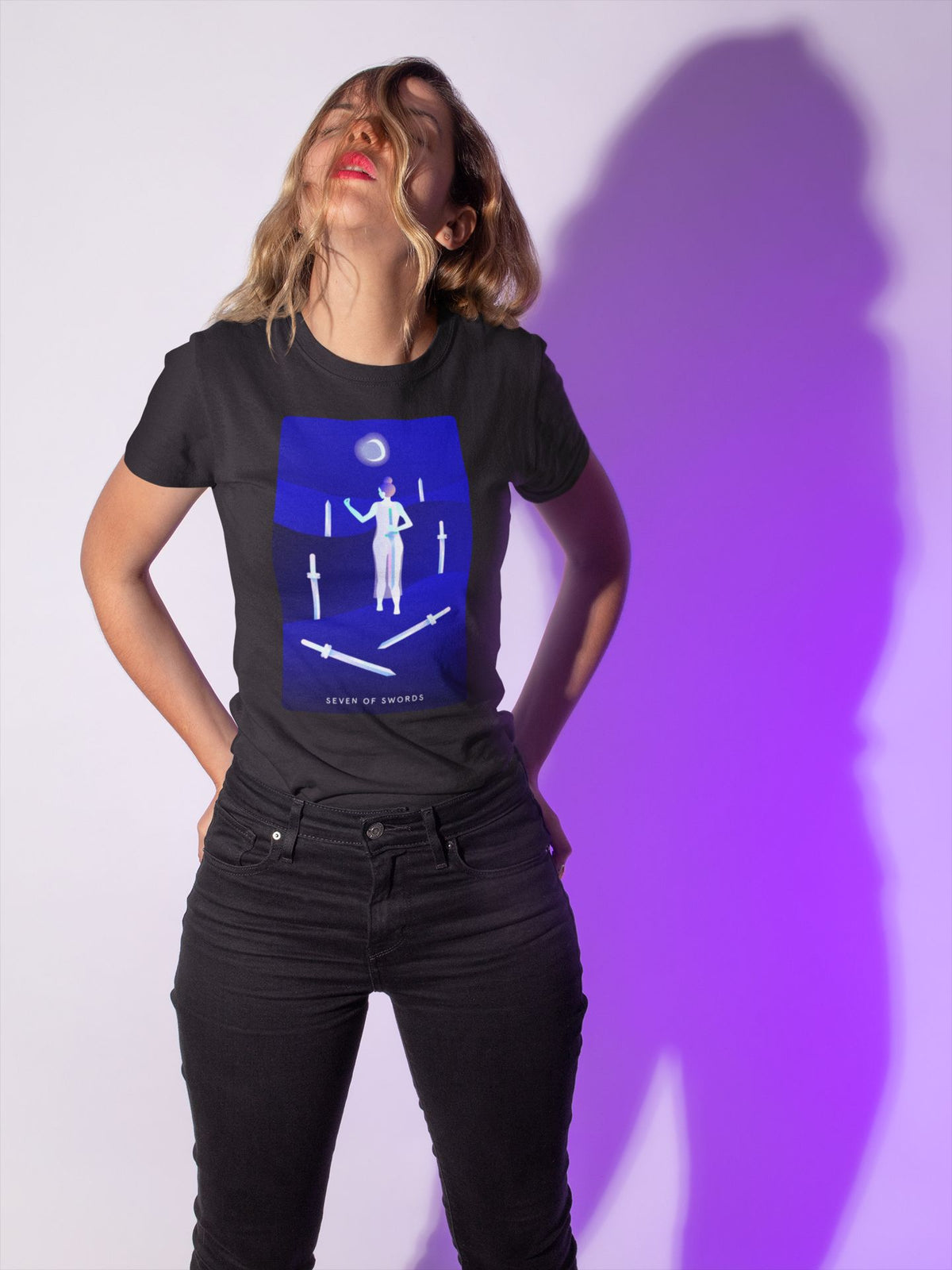 Seven of Swords T-shirt