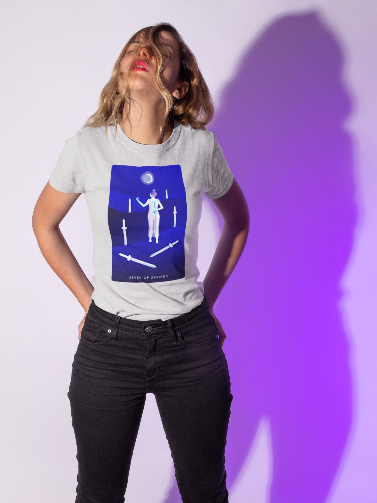 Seven of Swords T-shirt