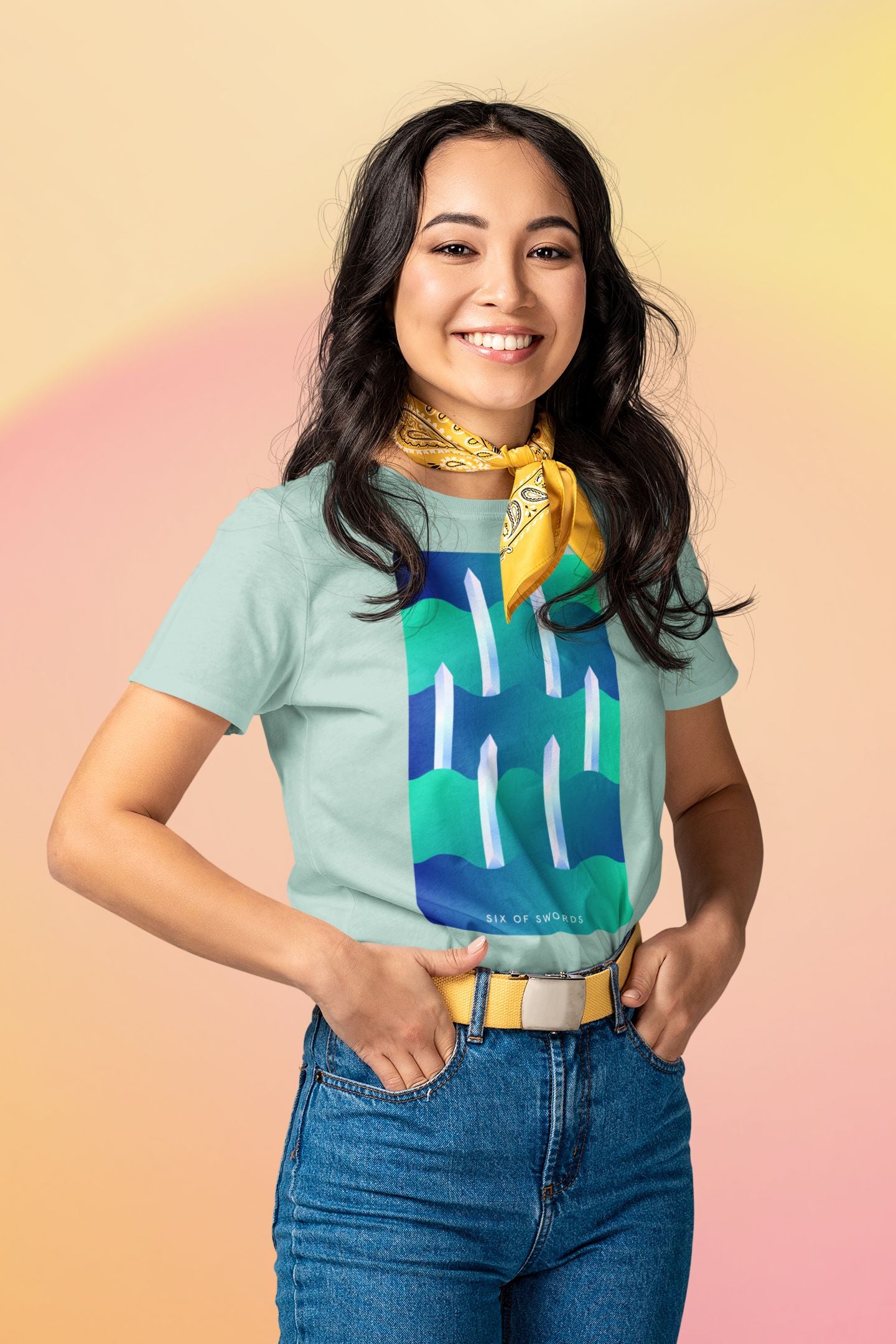 Six of Swords T-shirt