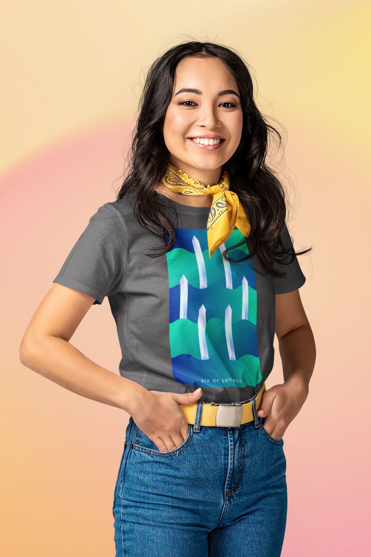 Six of Swords T-shirt