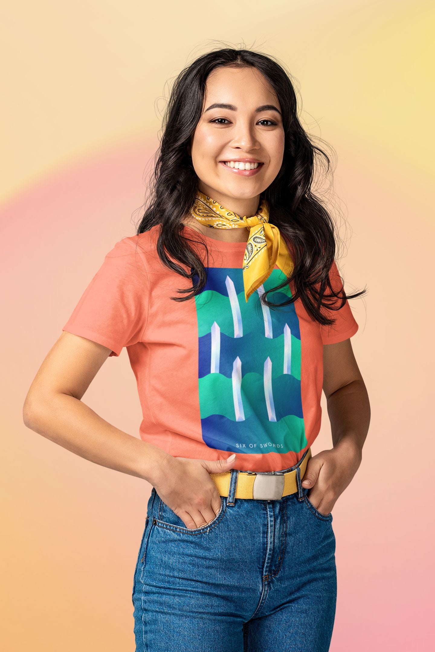 Six of Swords T-shirt