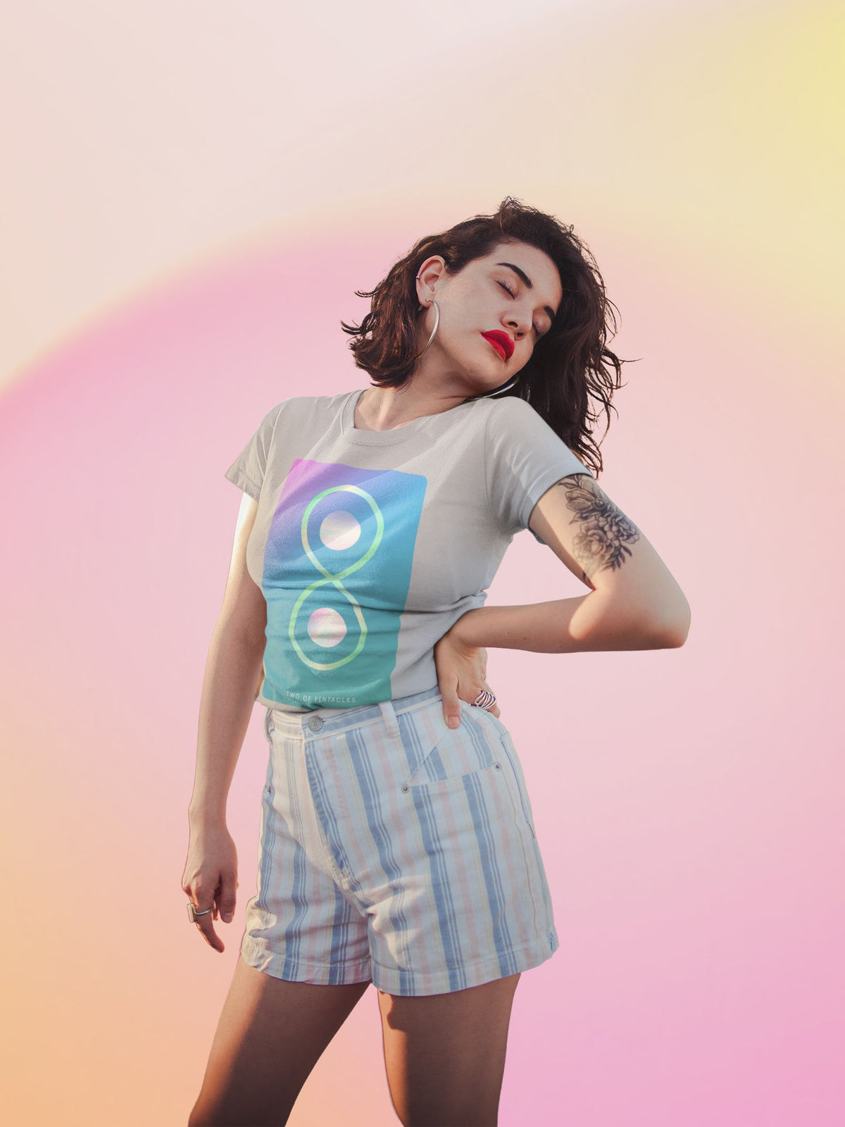 Two of Pentacles T-shirt