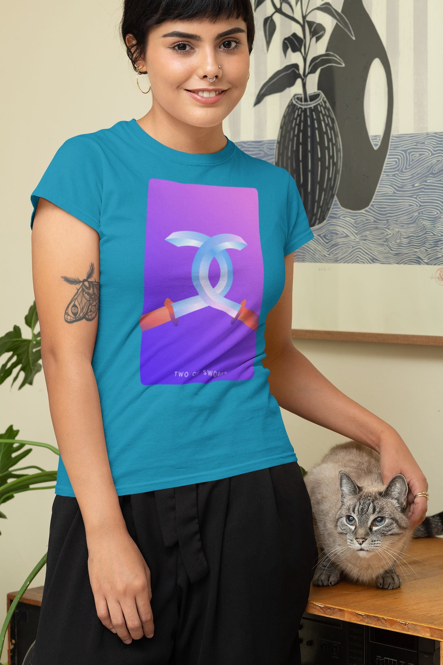 Two of Swords T-shirt