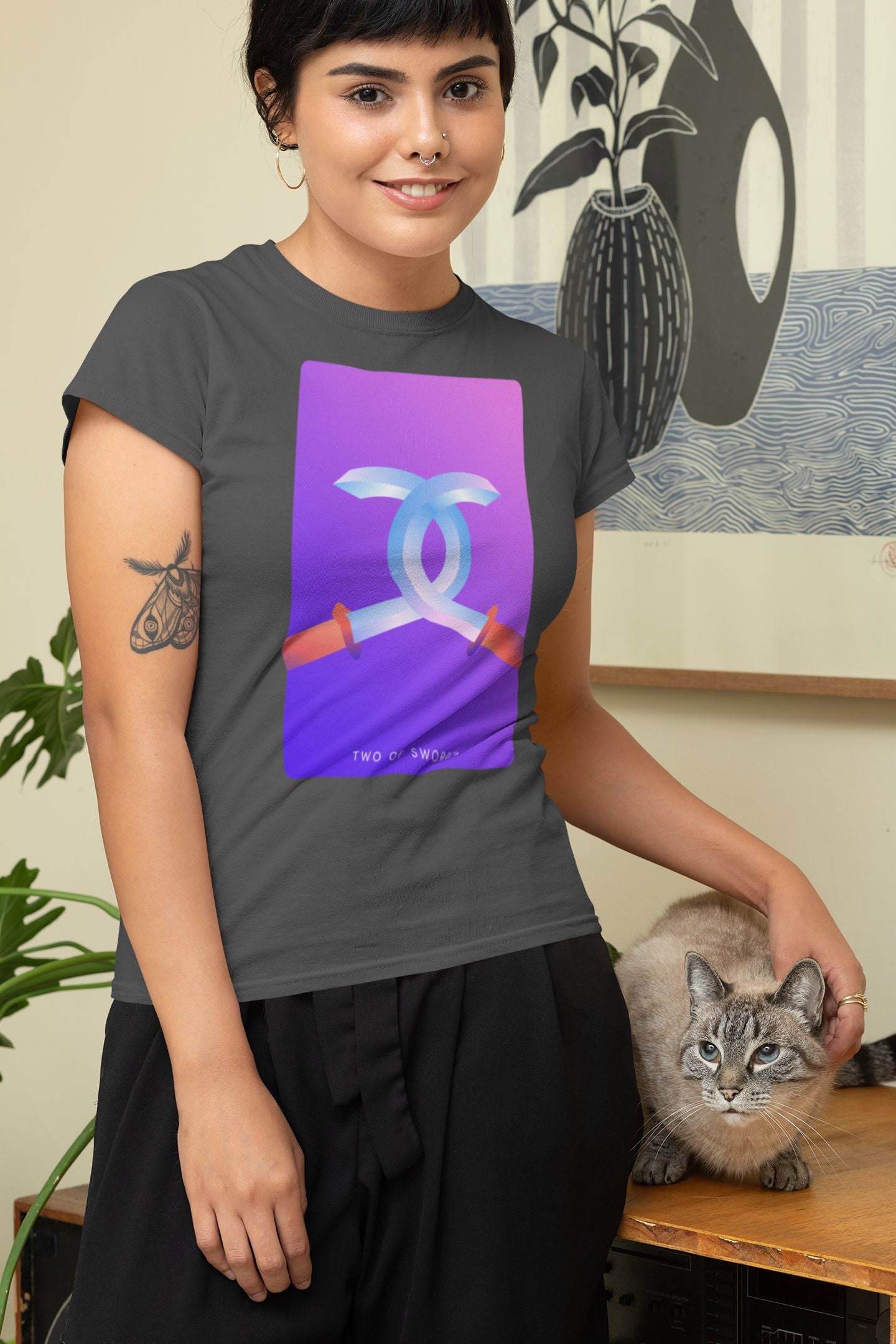 Two of Swords T-shirt
