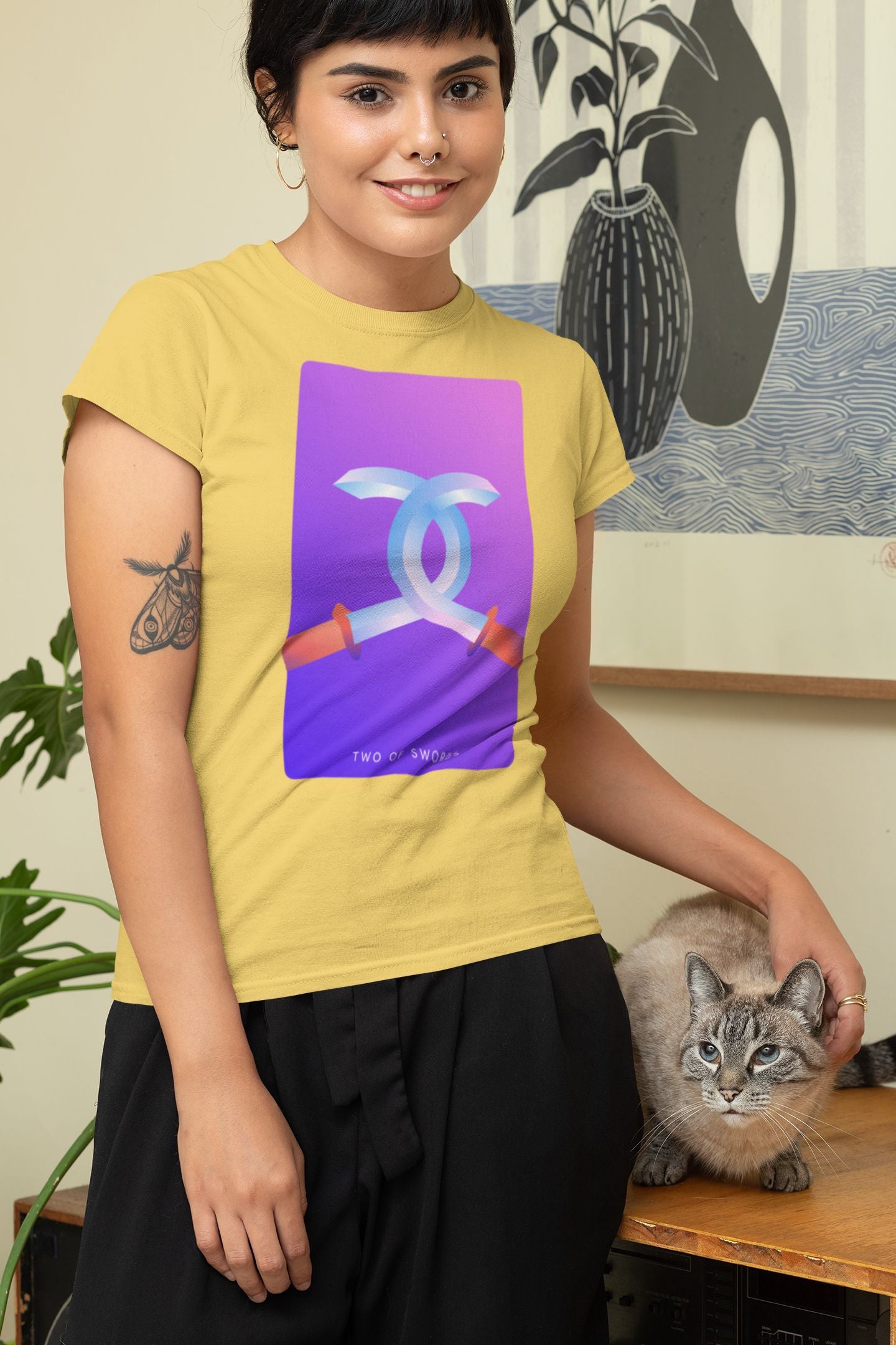 Two of Swords T-shirt