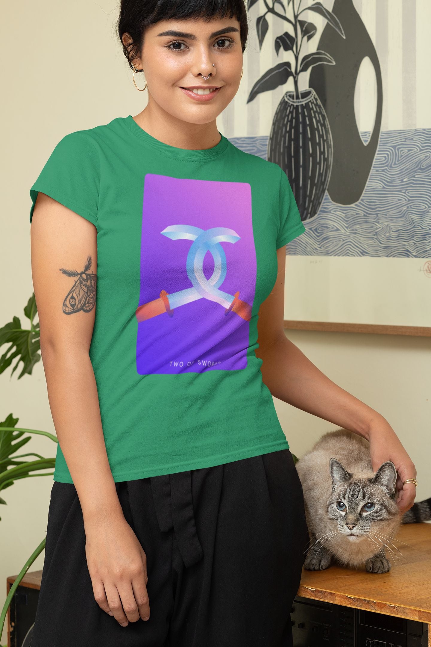 Two of Swords T-shirt