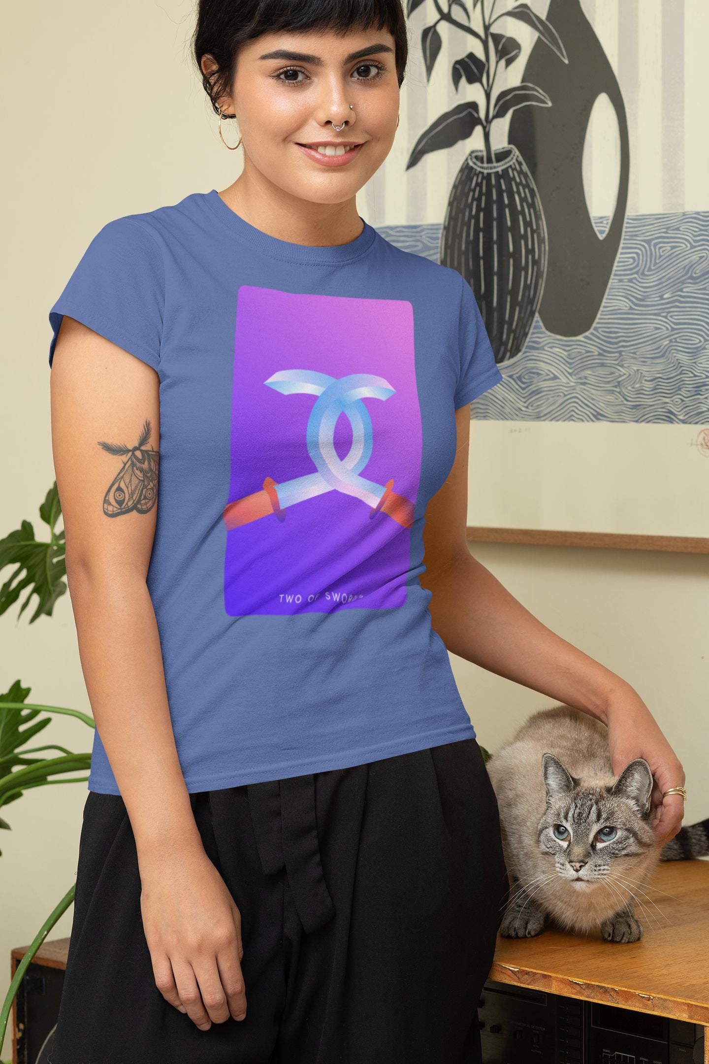 Two of Swords T-shirt