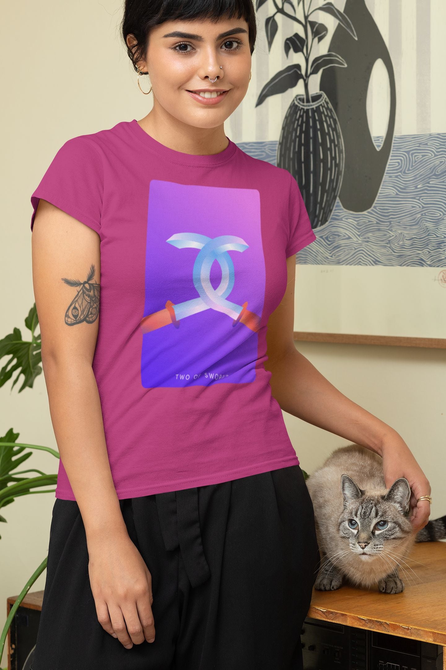 Two of Swords T-shirt