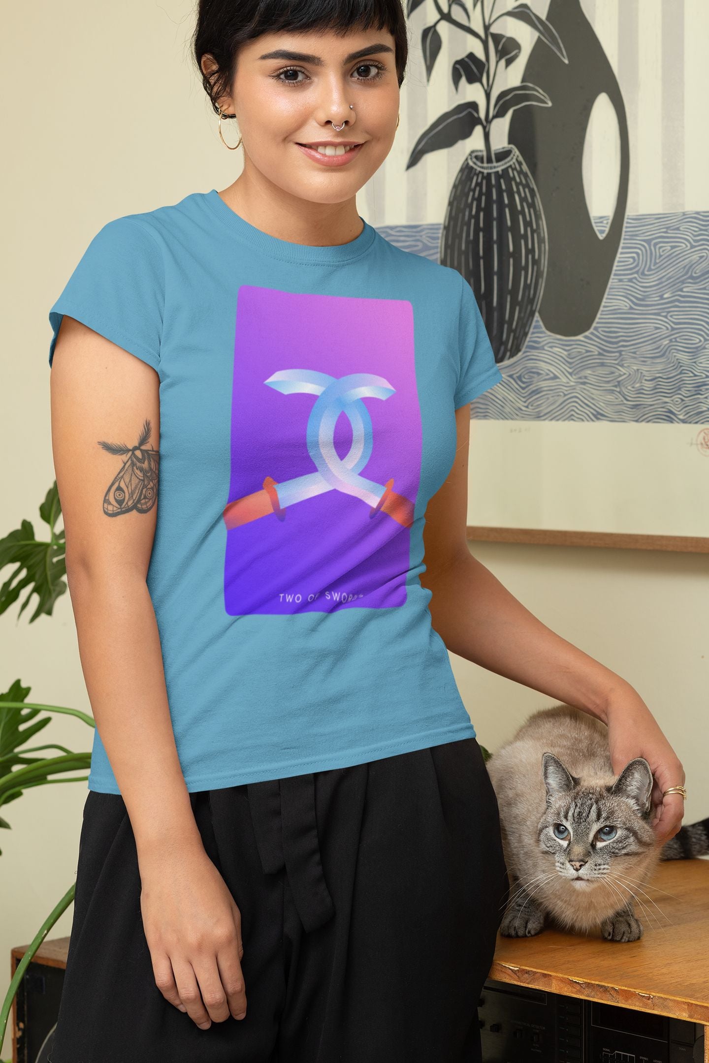 Two of Swords T-shirt