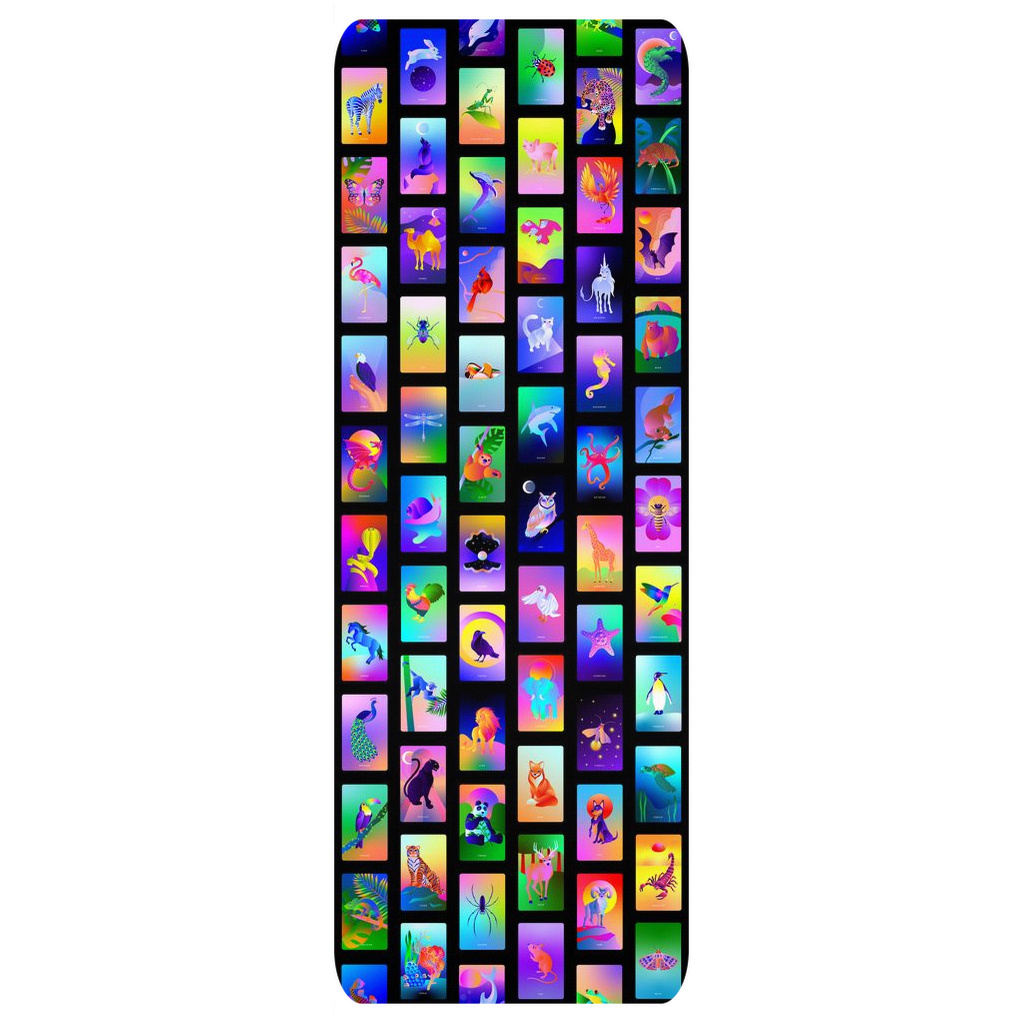 Cosmic Creatures Yoga Mat