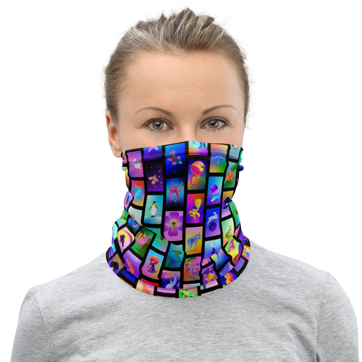 Cosmic Creatures Neck Gaiter