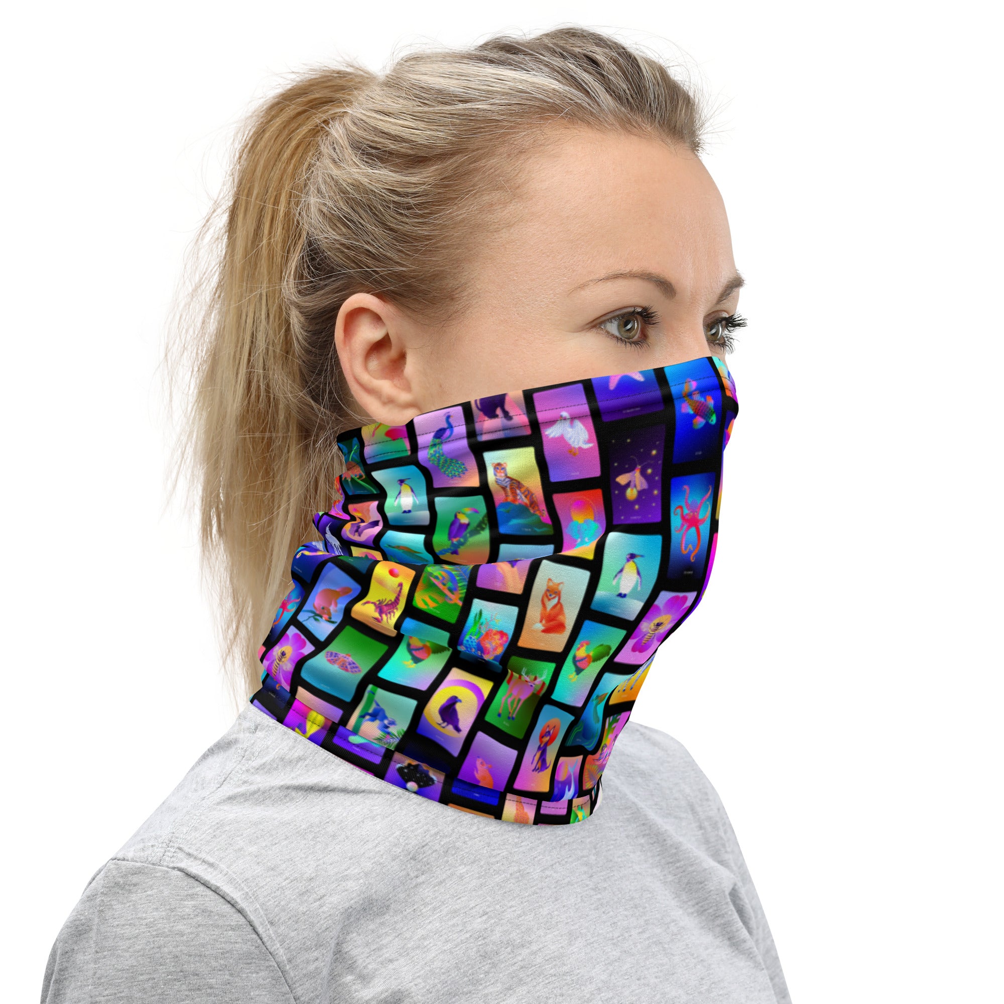Cosmic Creatures Neck Gaiter