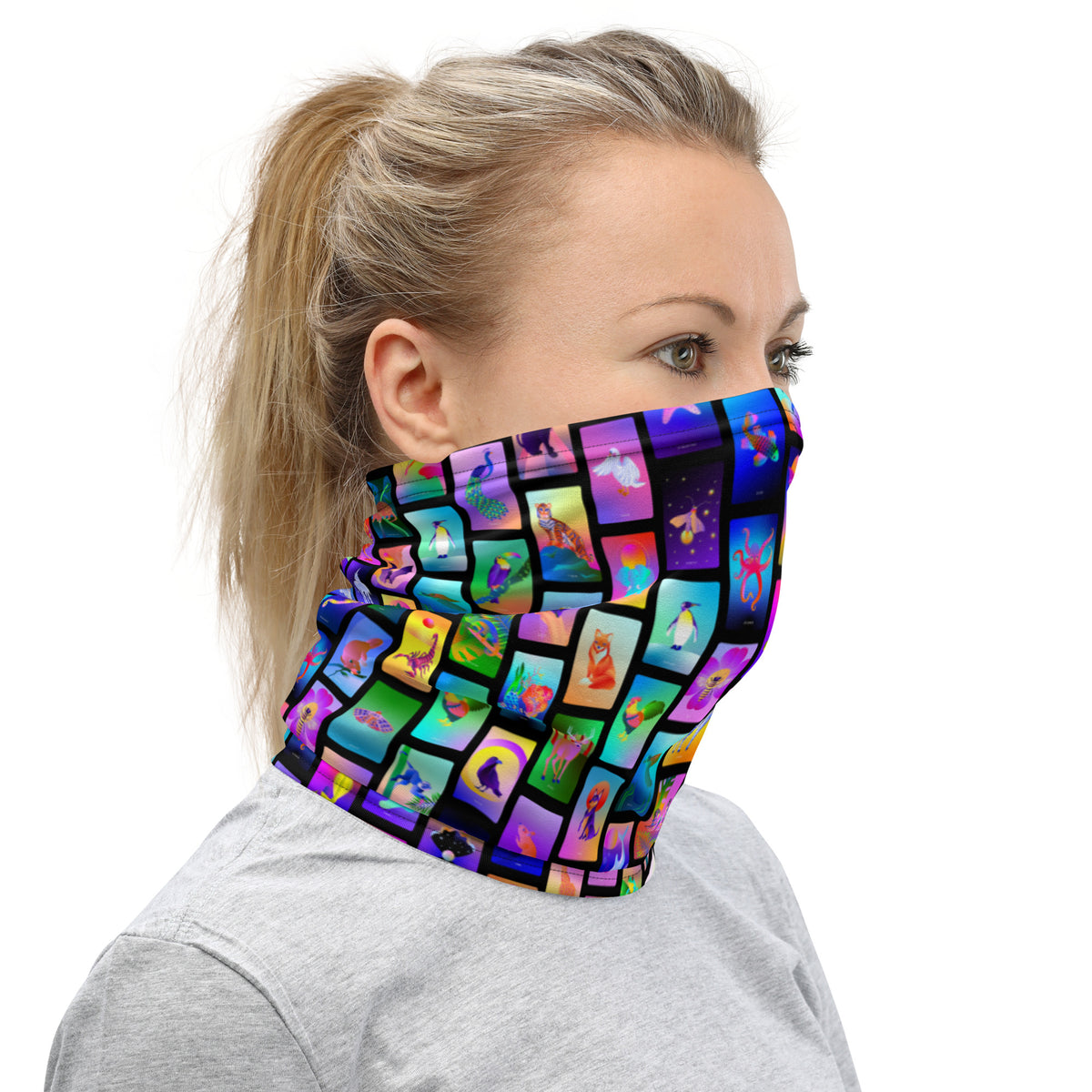 Cosmic Creatures Neck Gaiter