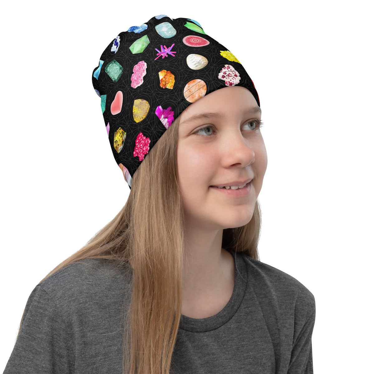 Crystal Grid Neck Gaiter