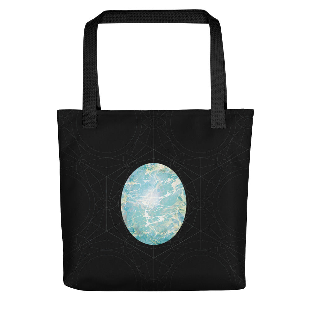 Turquoise Tote Bag