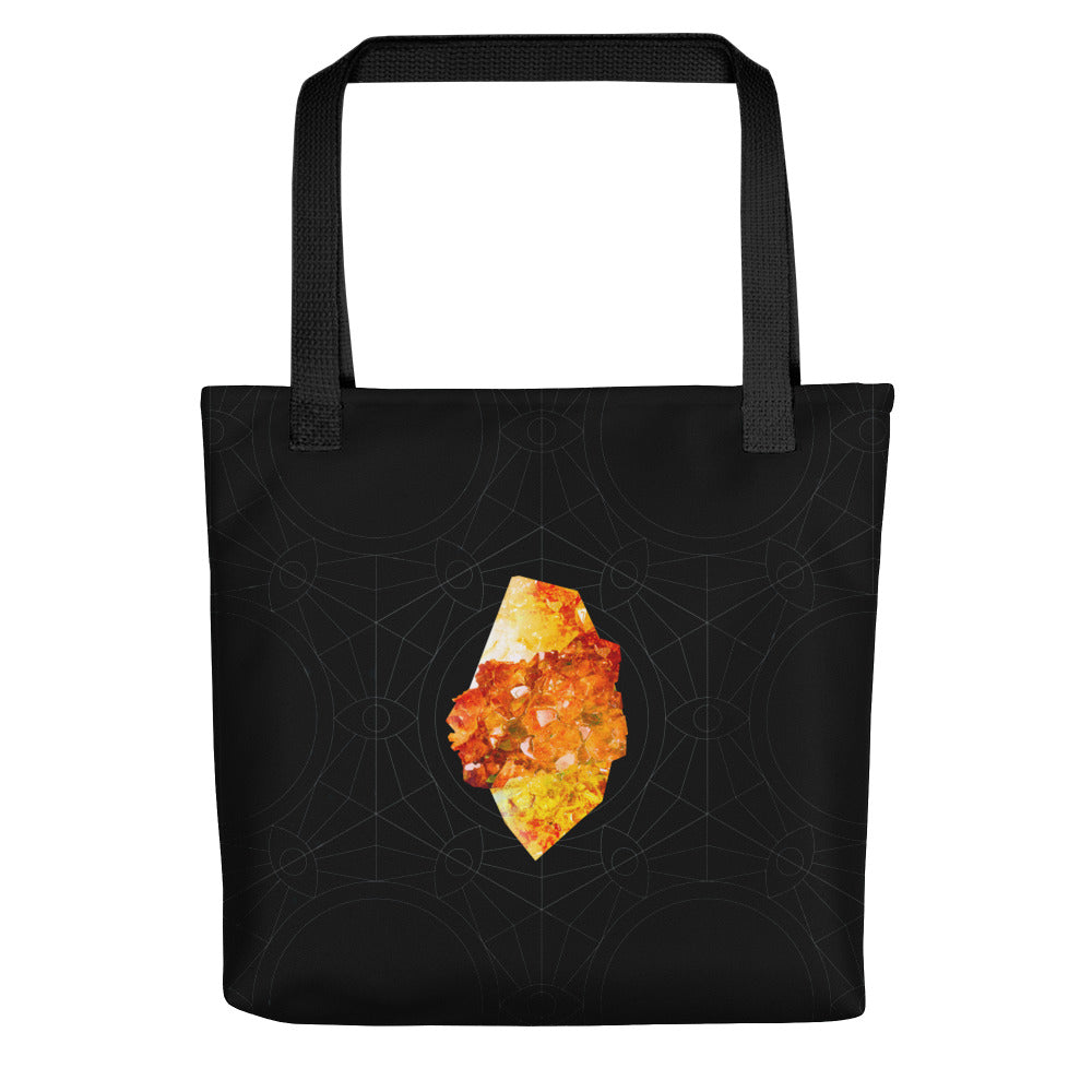 Citrine Spirit Quartz Tote Bag