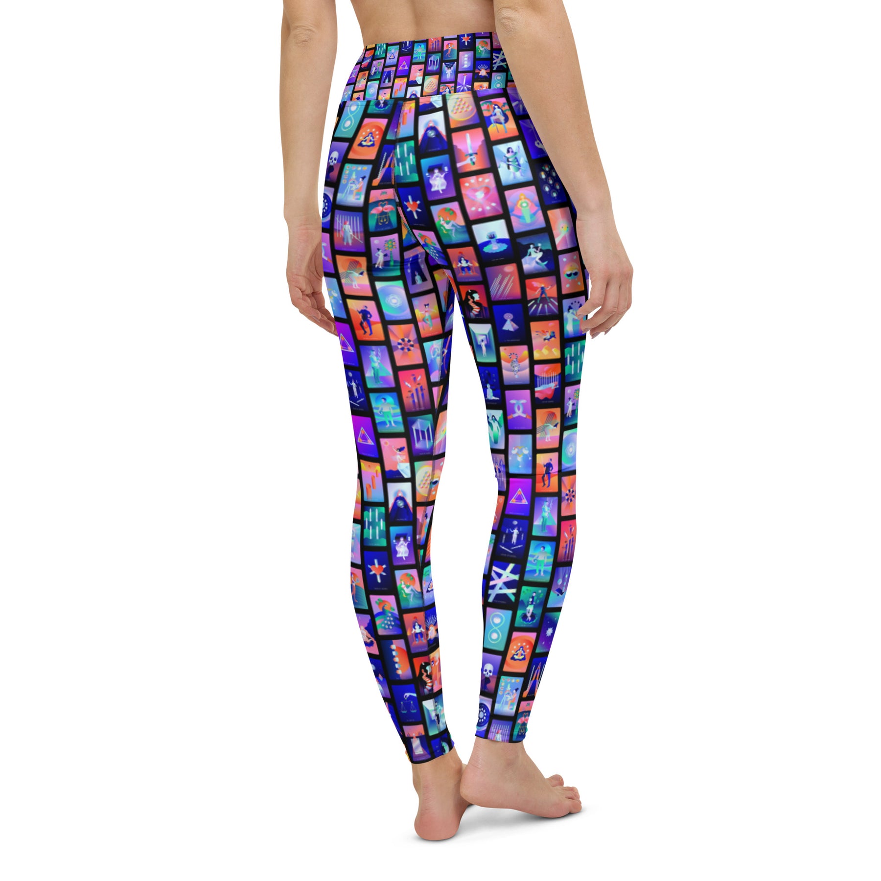 Tarot Yoga Leggings