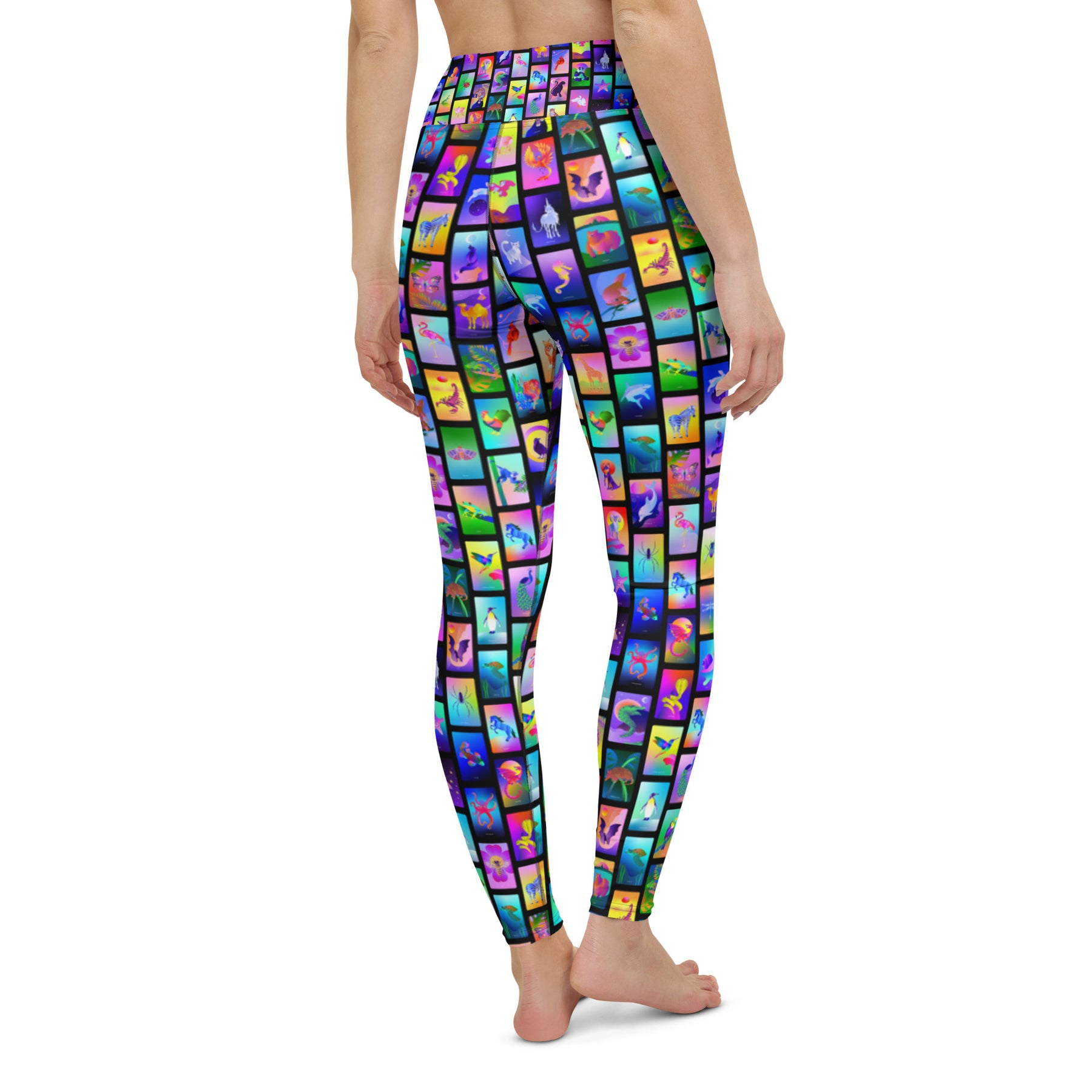 Cosmic Creatures Yoga Leggings
