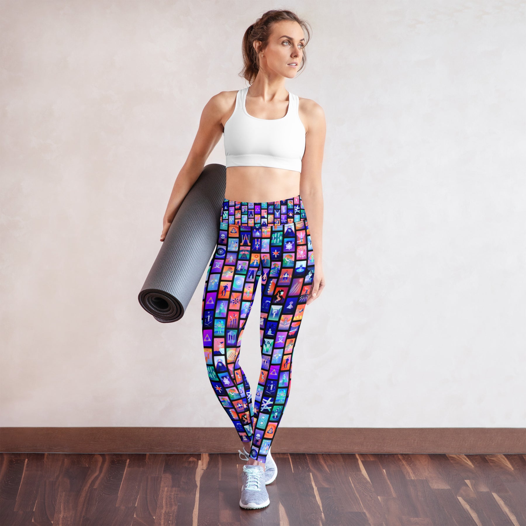 Tarot Yoga Leggings