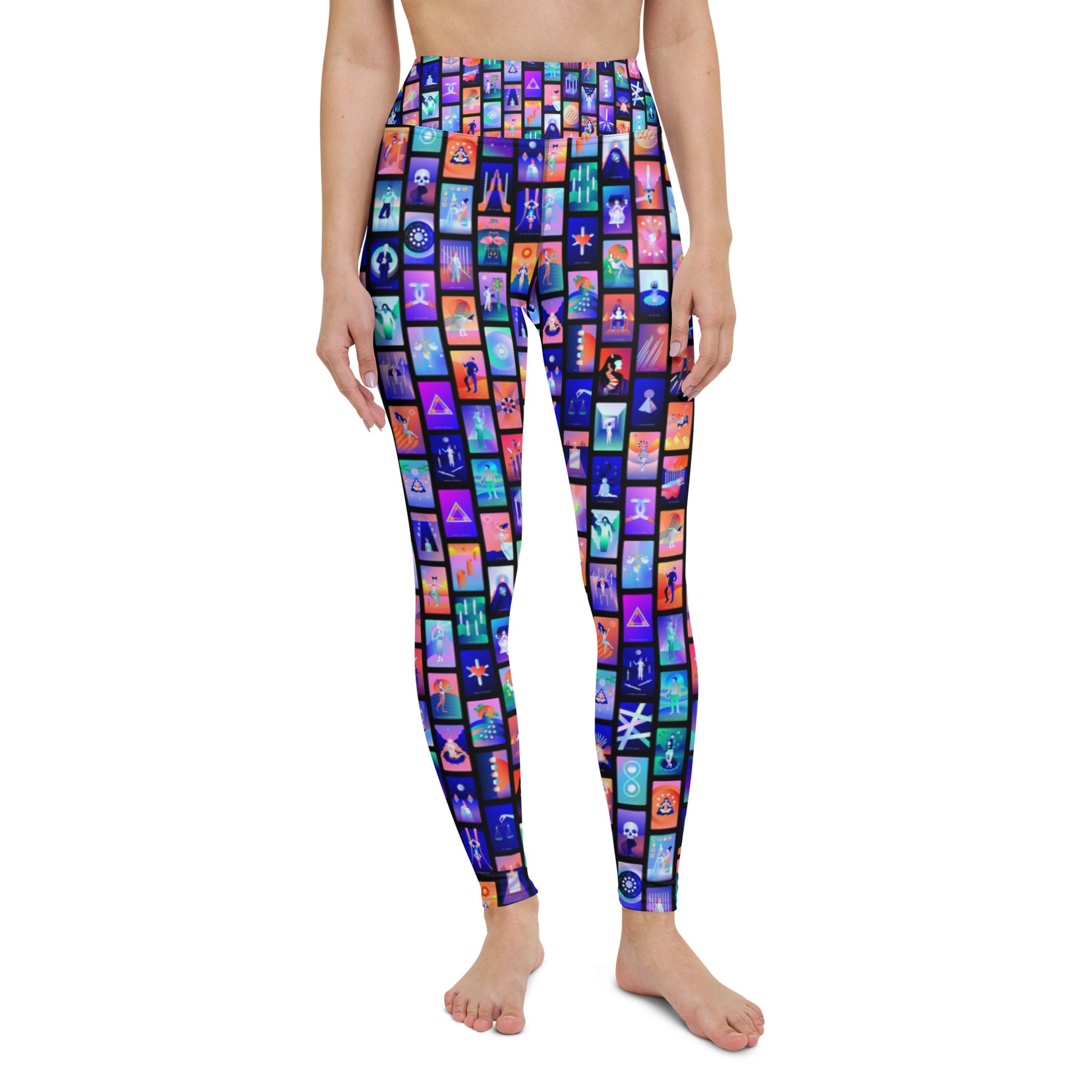 Tarot Yoga Leggings