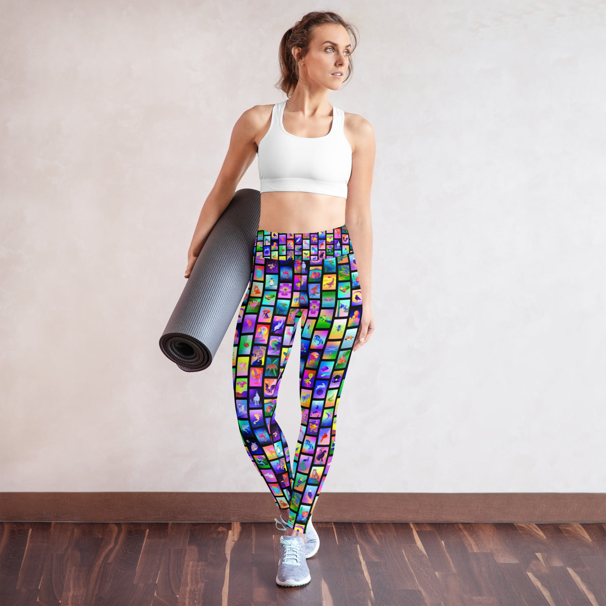 Cosmic Creatures Yoga Leggings