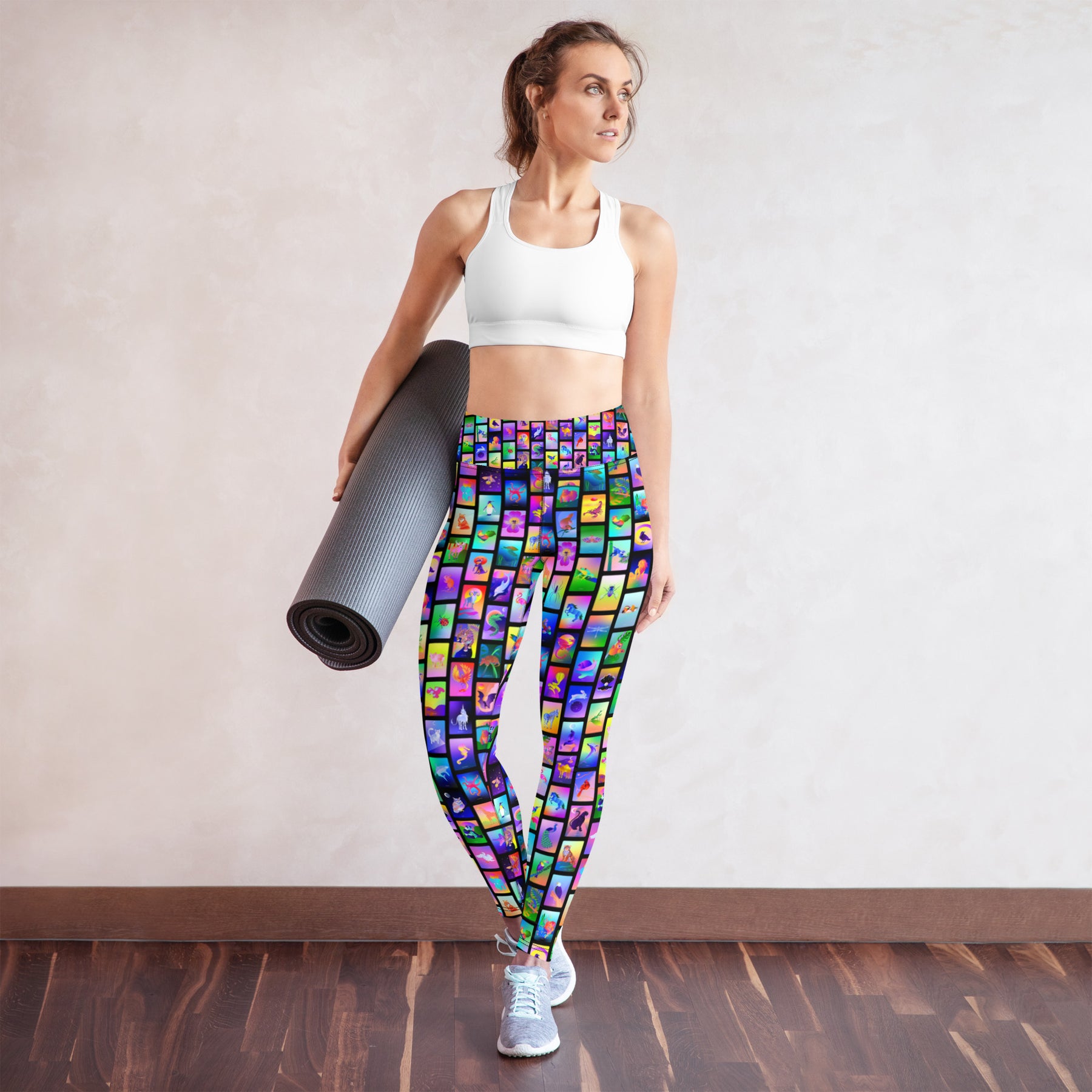 Cosmic Creatures Yoga Leggings