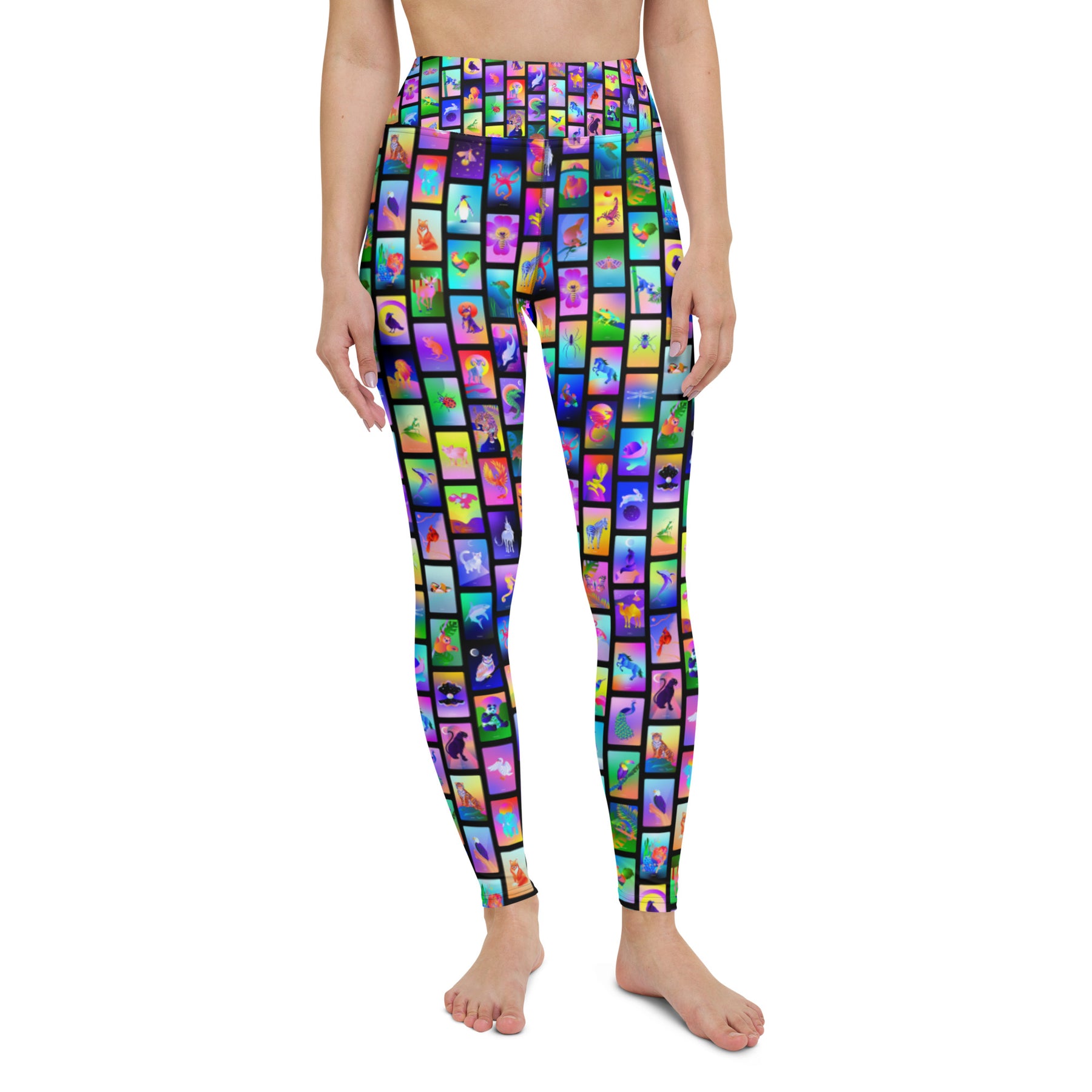 Cosmic Creatures Yoga Leggings