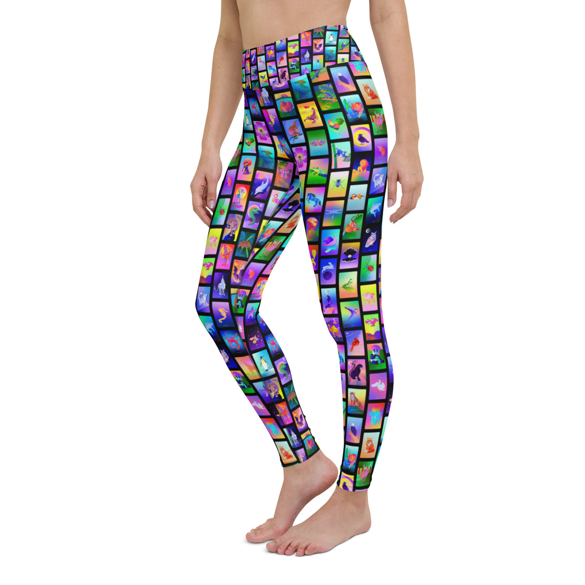 Cosmic Creatures Yoga Leggings