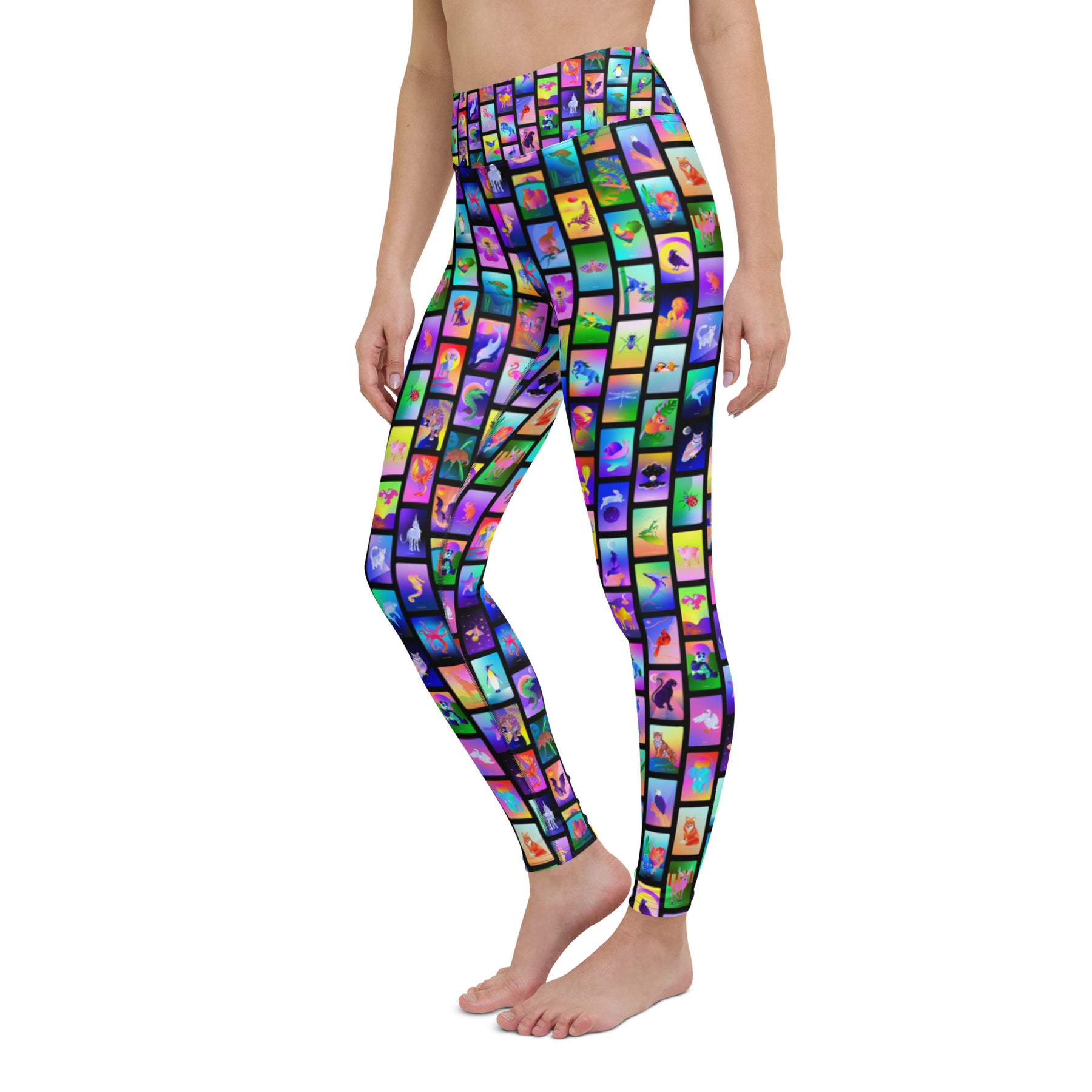 Cosmic Creatures Yoga Leggings