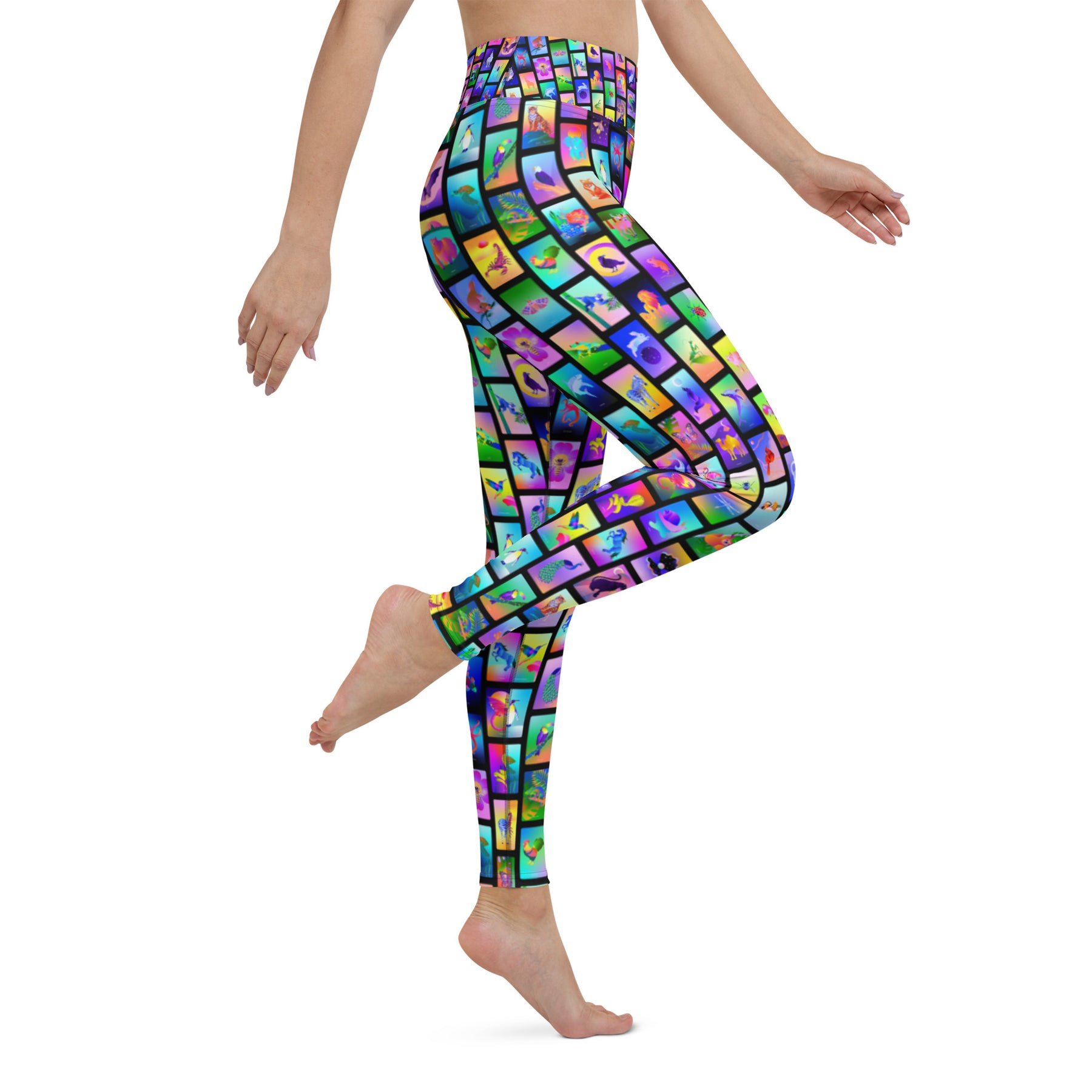Cosmic Creatures Yoga Leggings