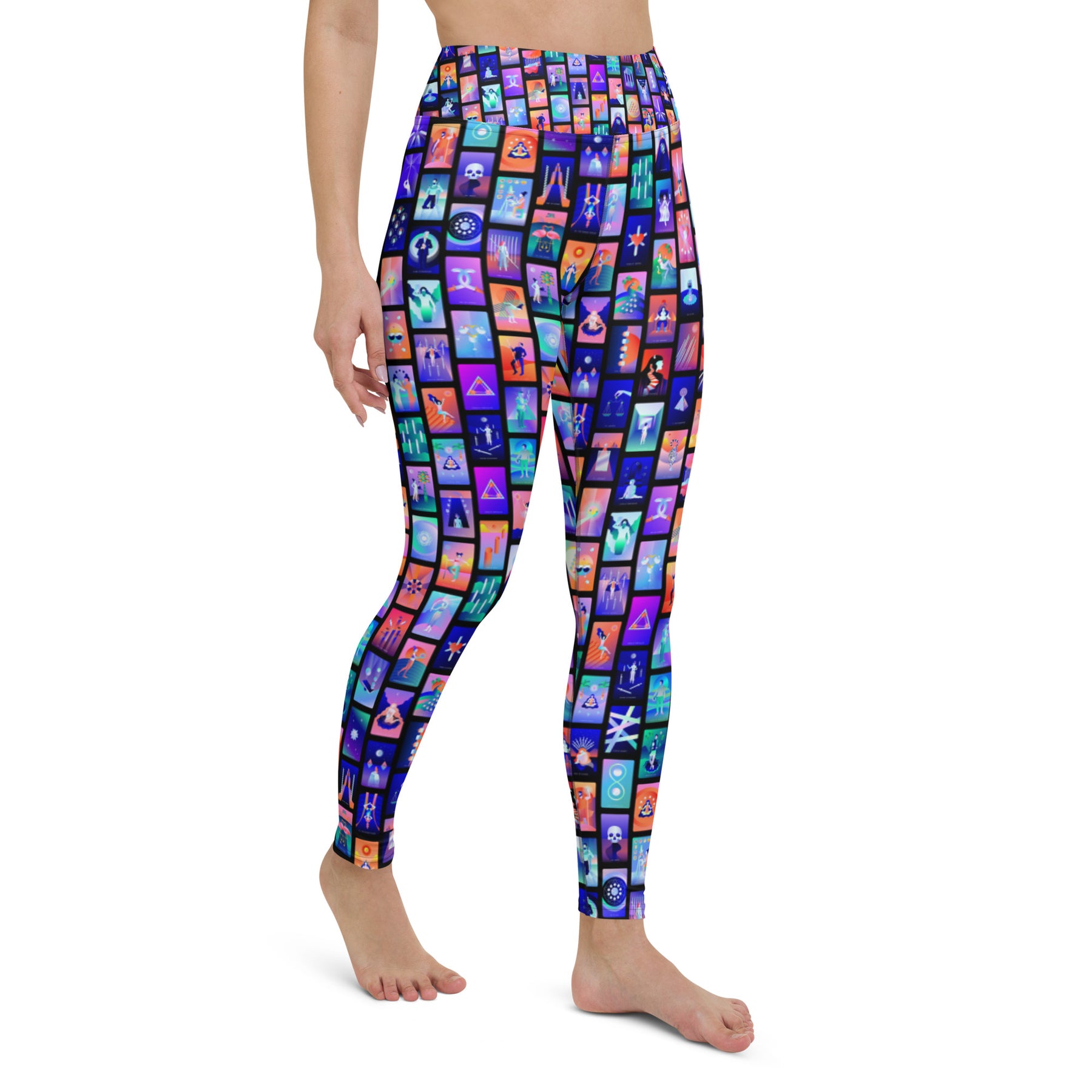 Tarot Yoga Leggings