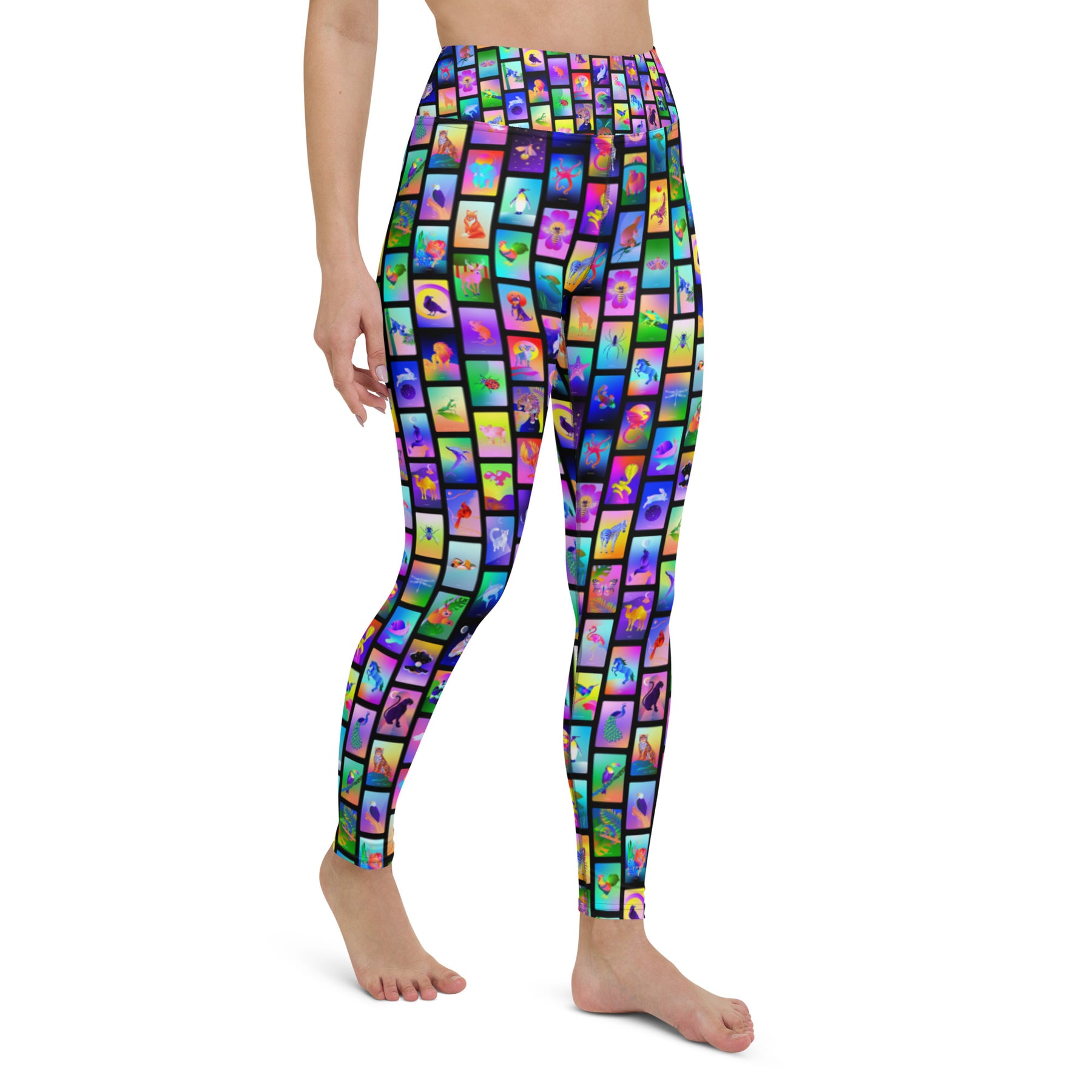 Cosmic Creatures Yoga Leggings