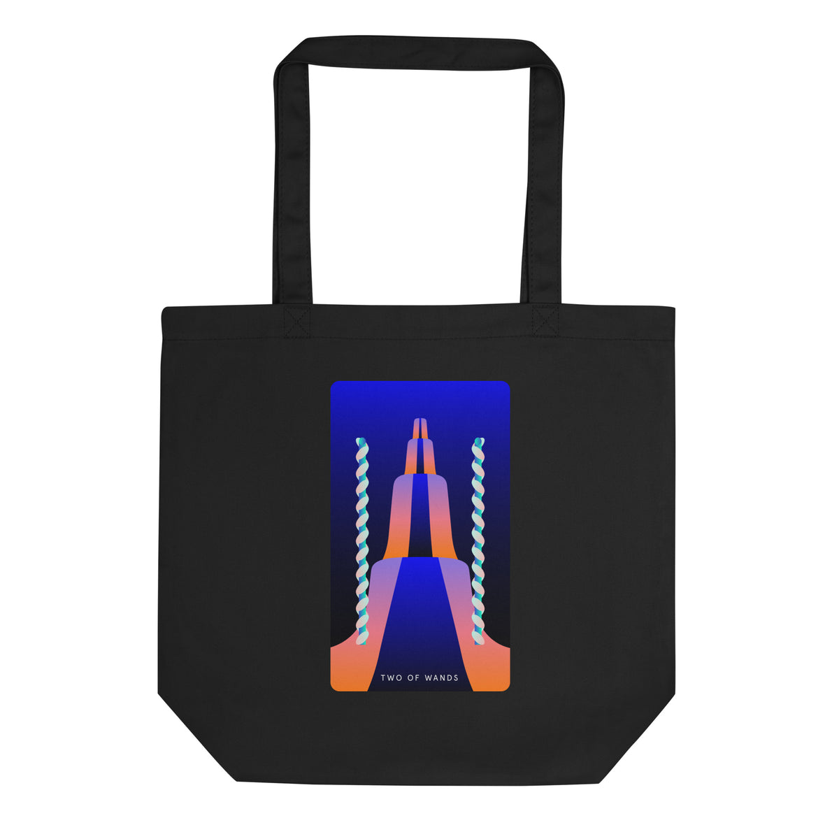 Two of Wands Eco Tote Bag