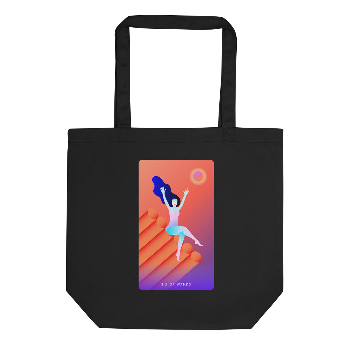 Six of Wands Eco Tote Bag