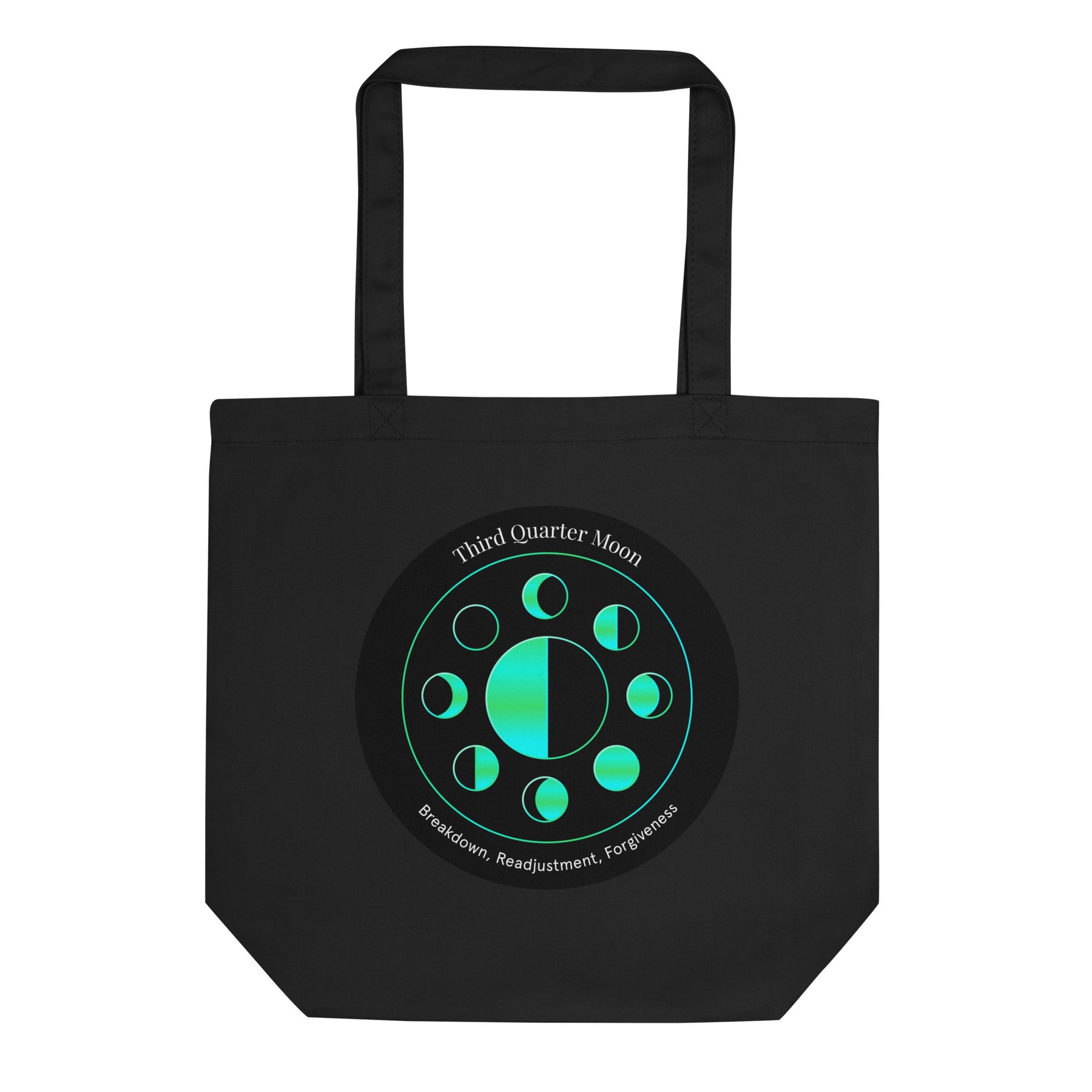 Third Quarter Moon Tote Bag