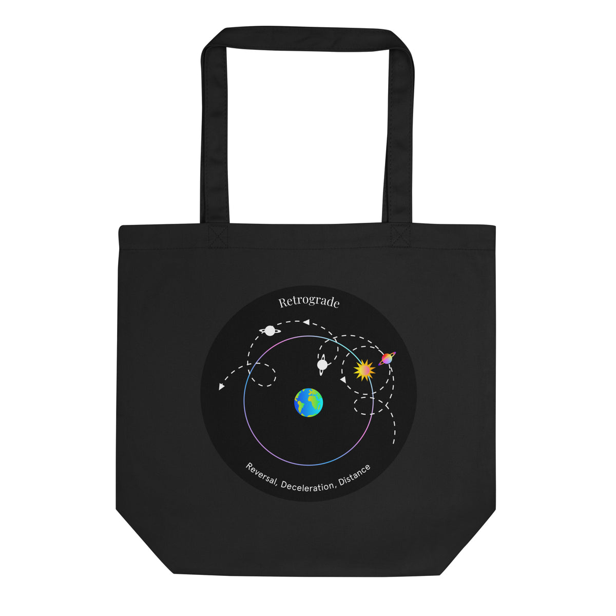 Retrograde Tote Bag