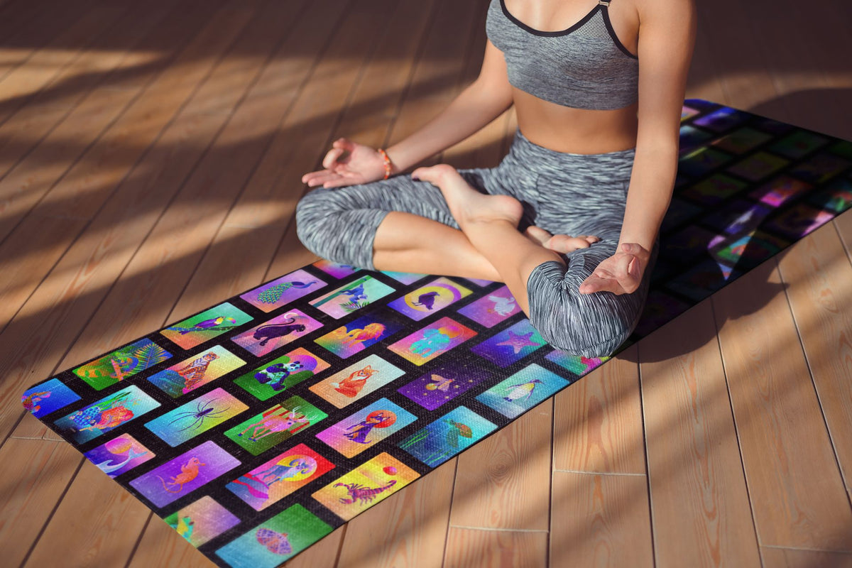 Cosmic Creatures Yoga Mat