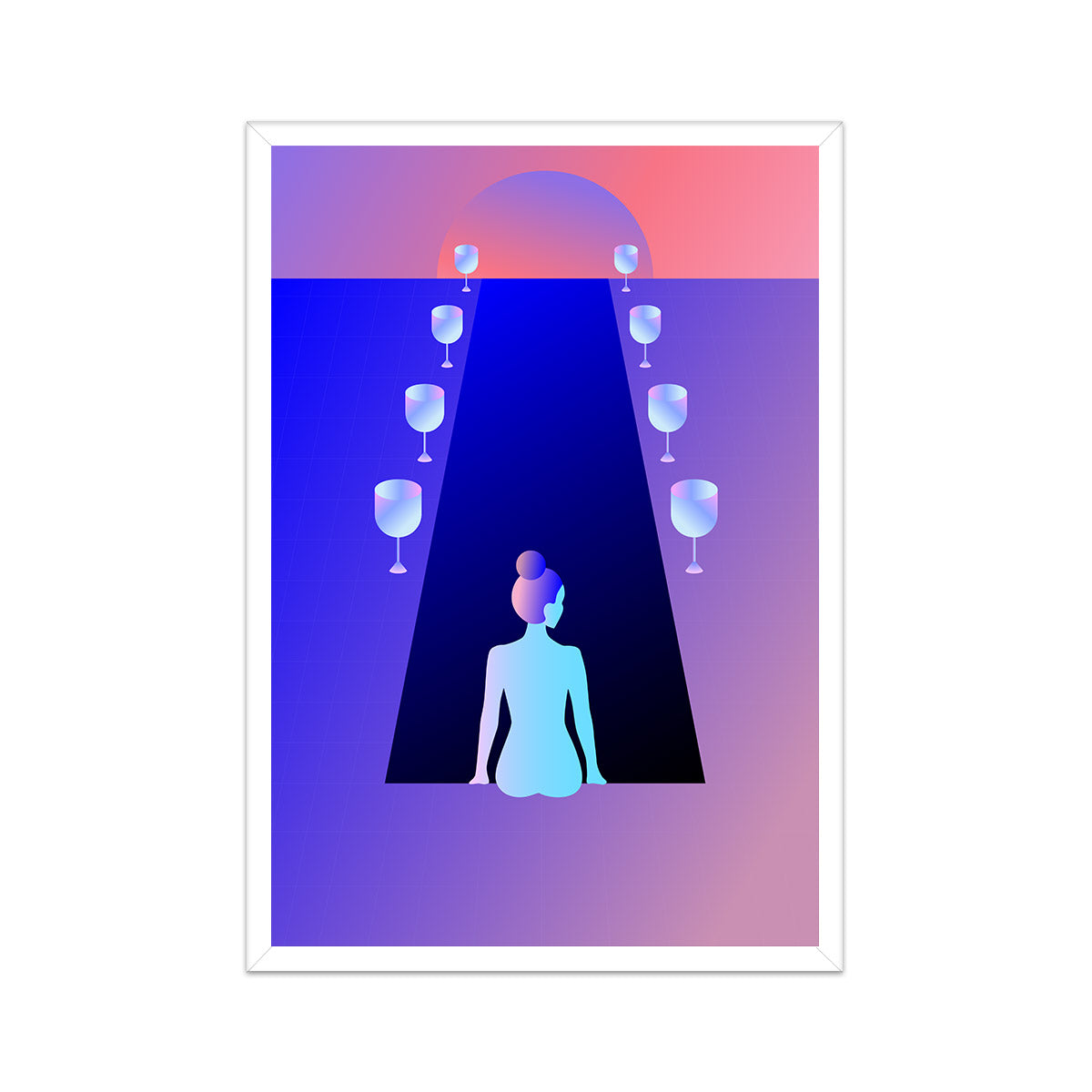 Eight of Cups Print