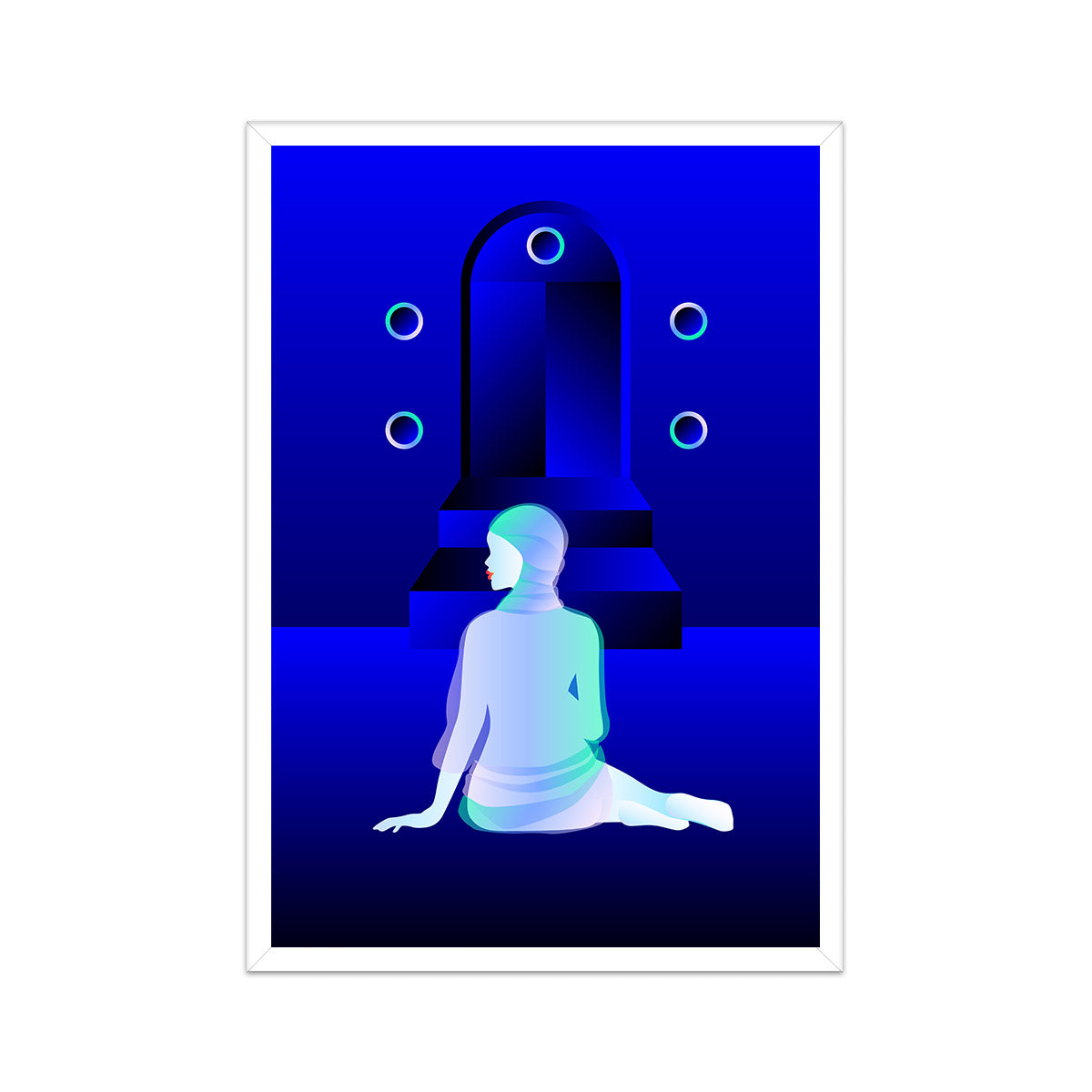 Five of Pentacles Print