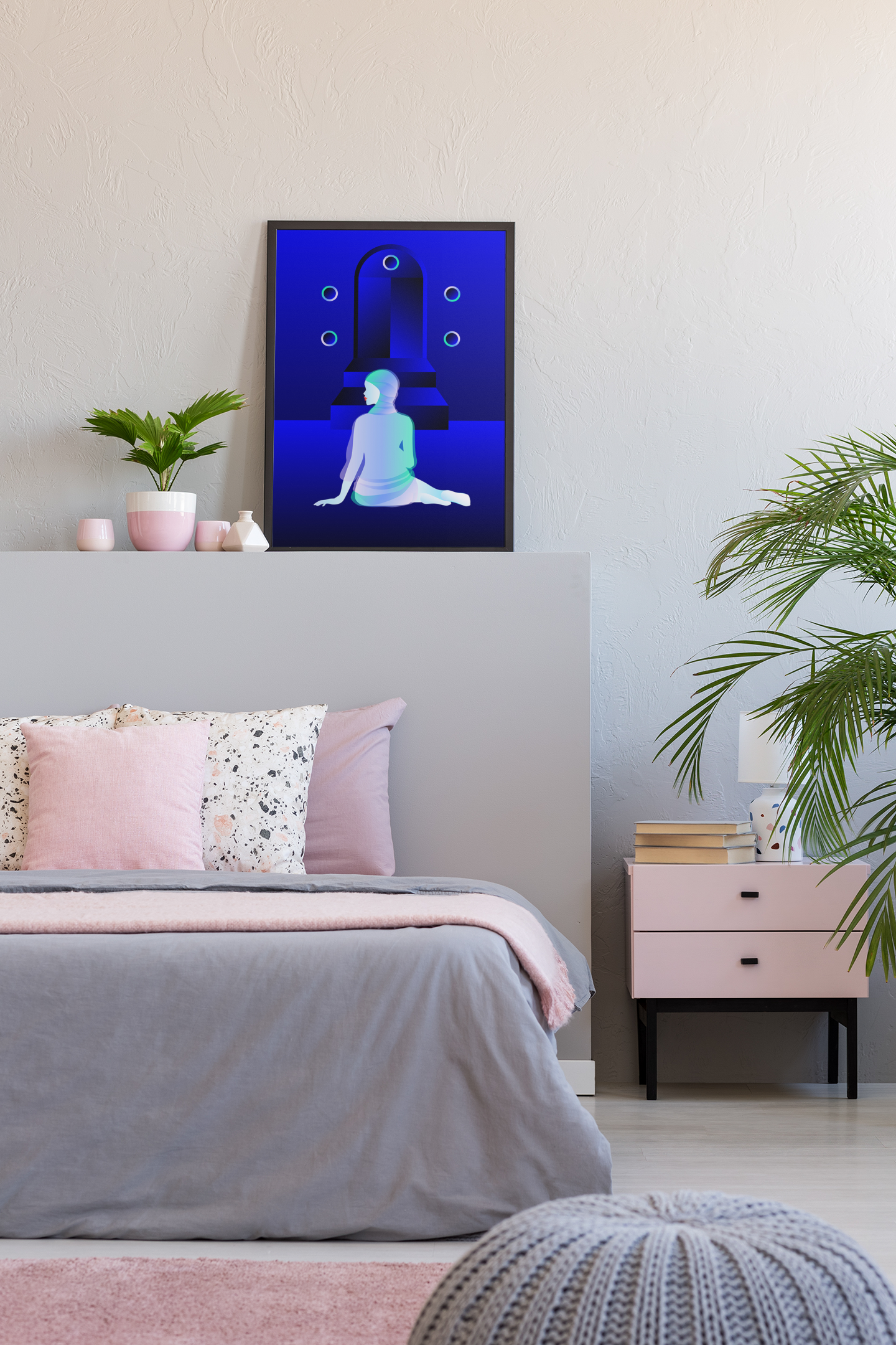 Five of Pentacles Print