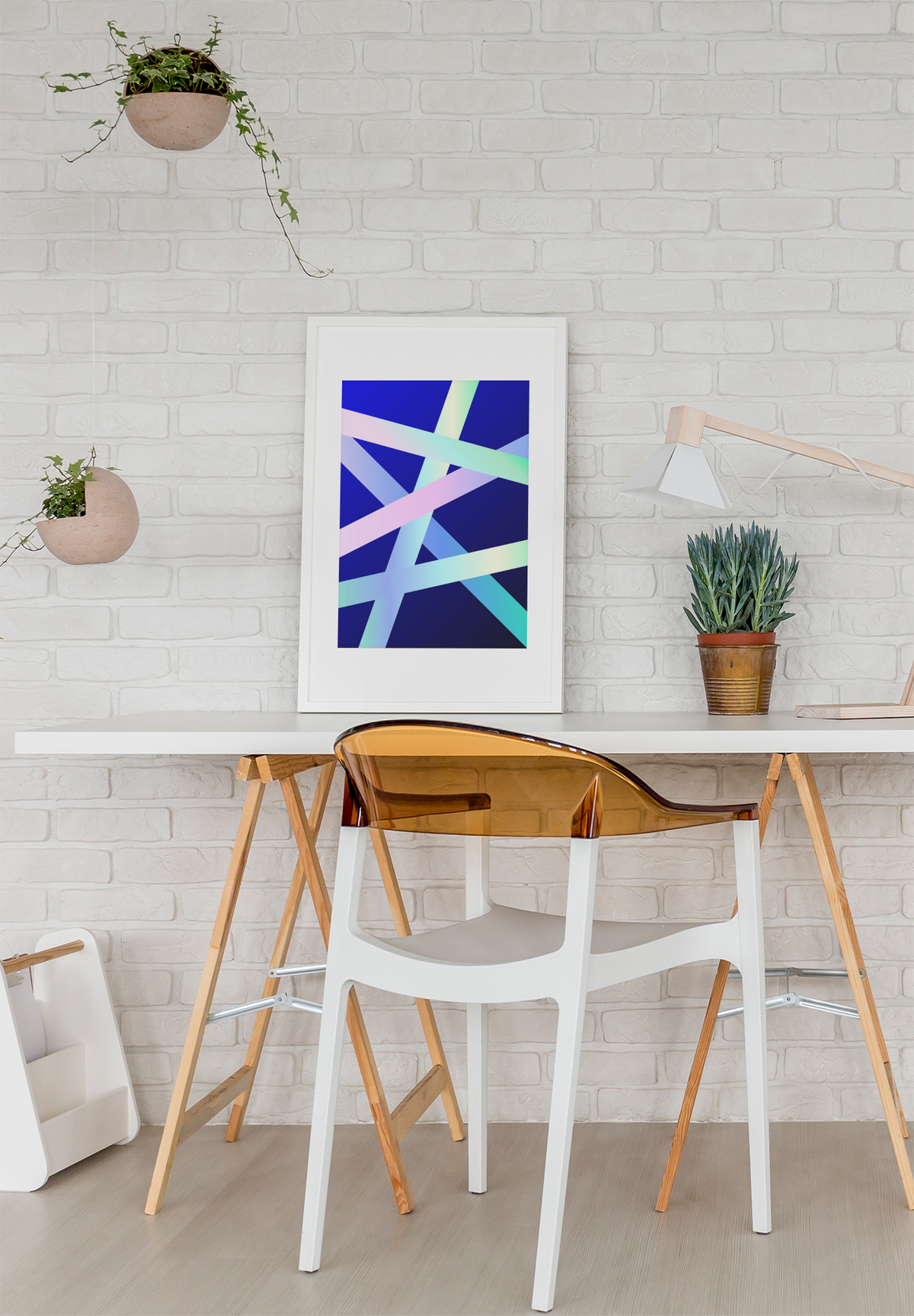 Five of Wands Print