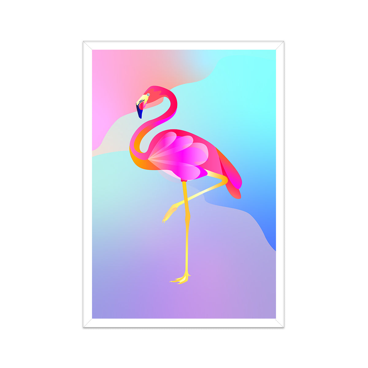Flamingo Print