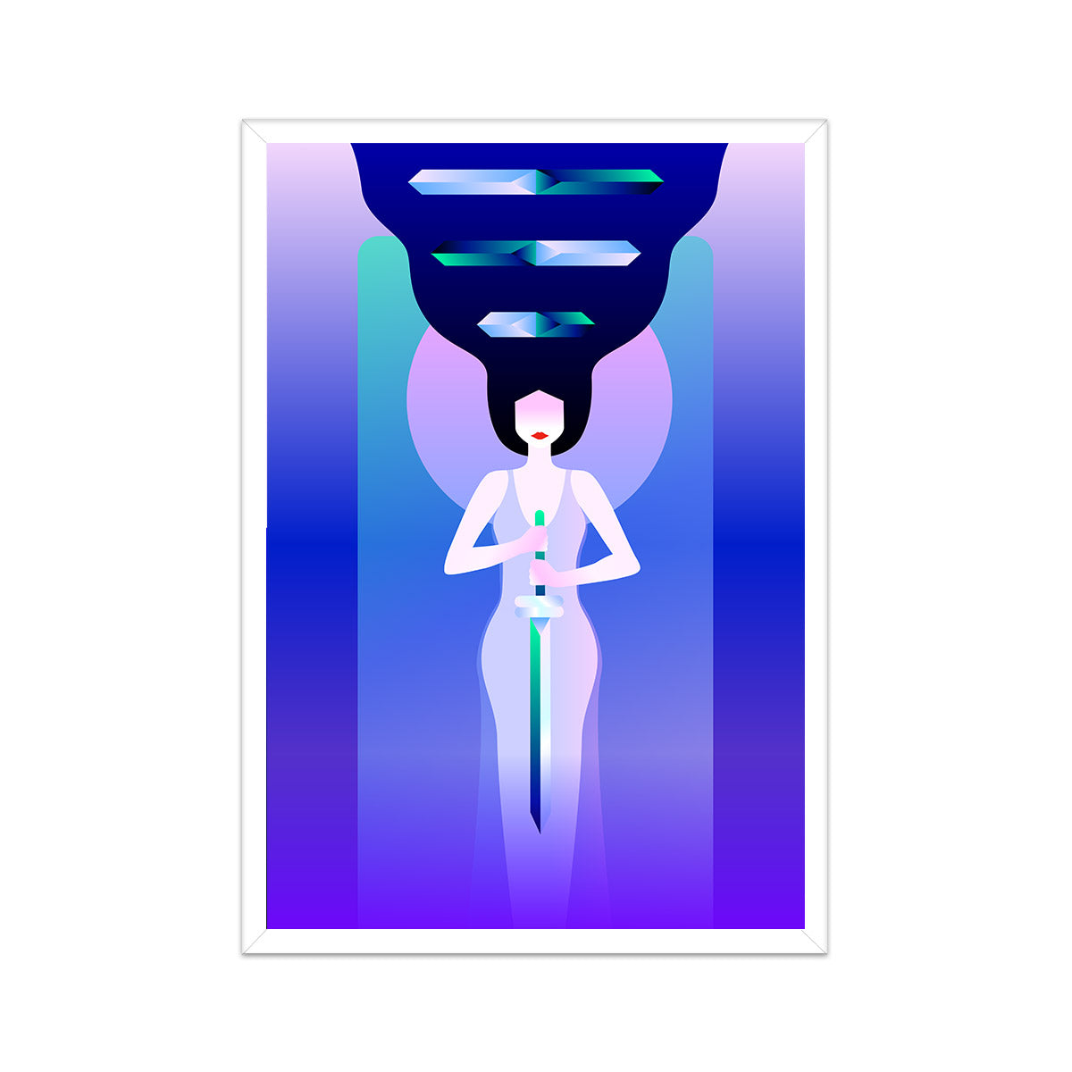 Four of Swords Print