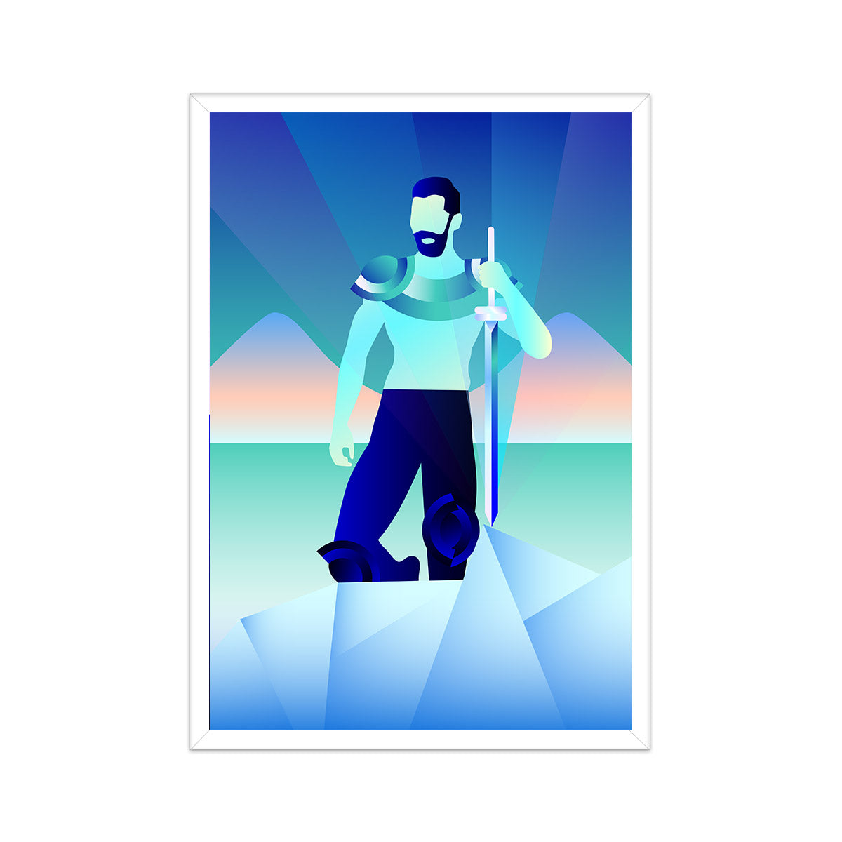 King of Swords Print