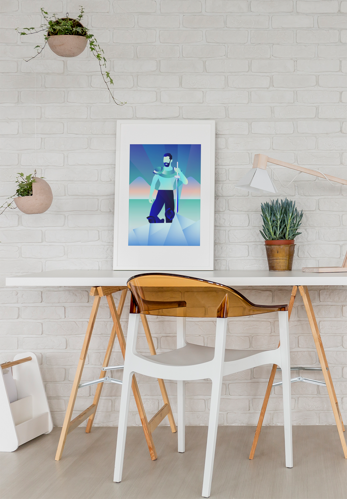 King of Swords Print