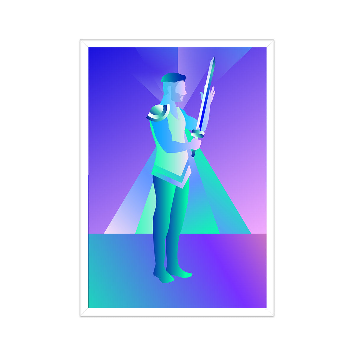 Knight of Swords Print